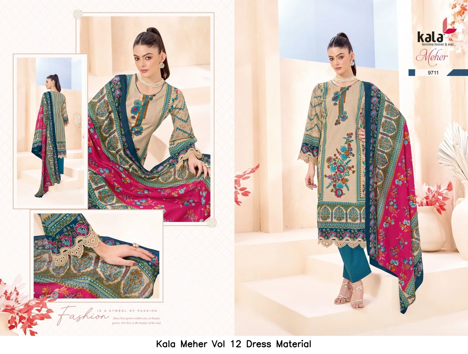 Kala Meher Vol 12 Dress Material
