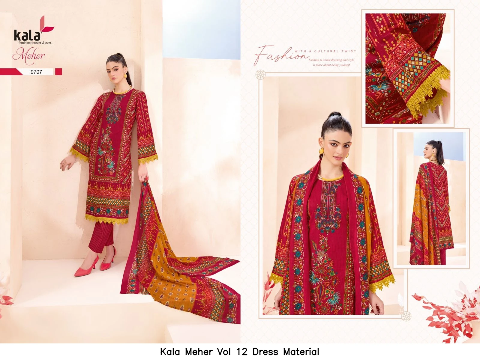 Kala Meher Vol 12 Dress Material