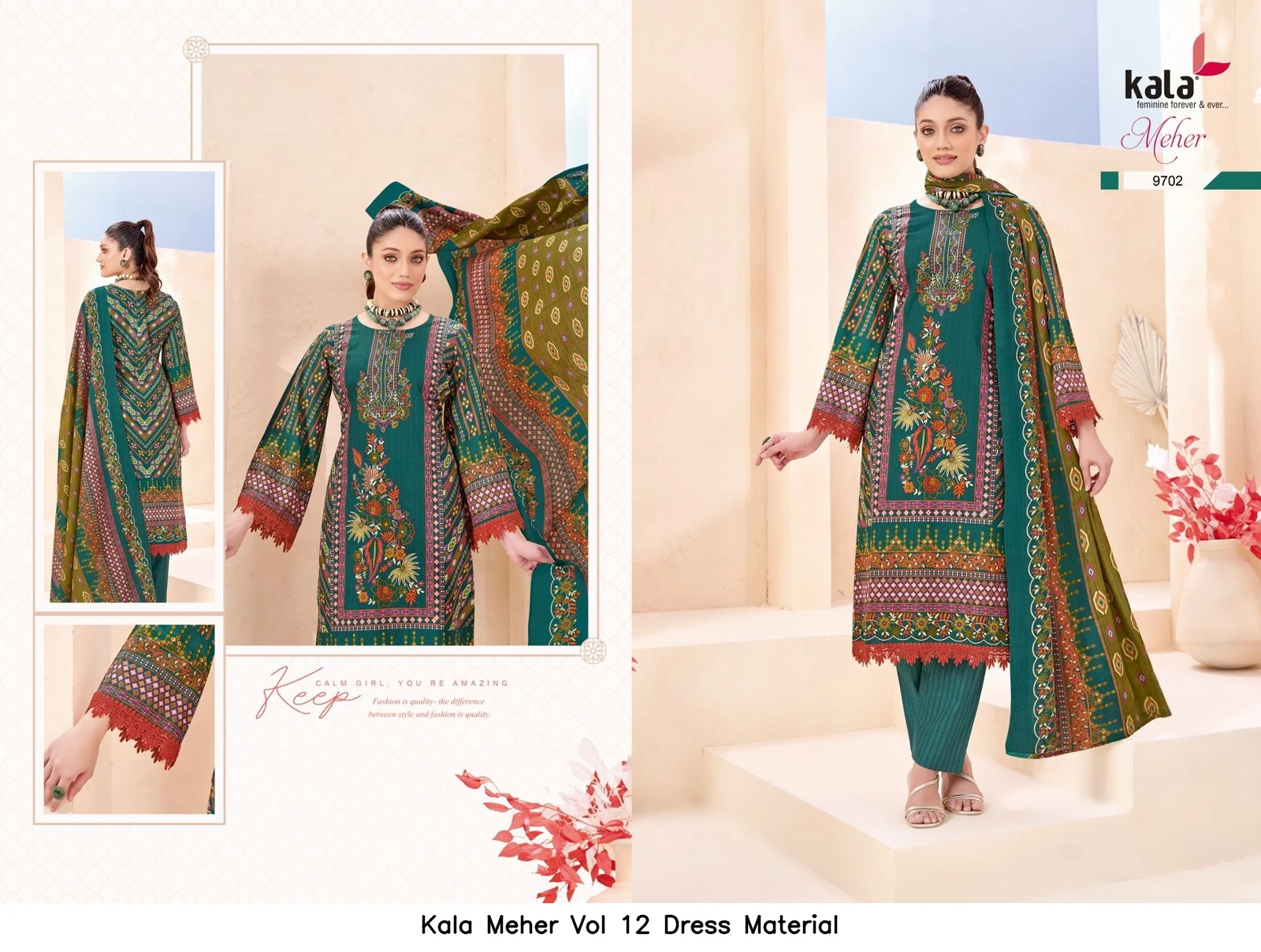 Kala Meher Vol 12 Dress Material