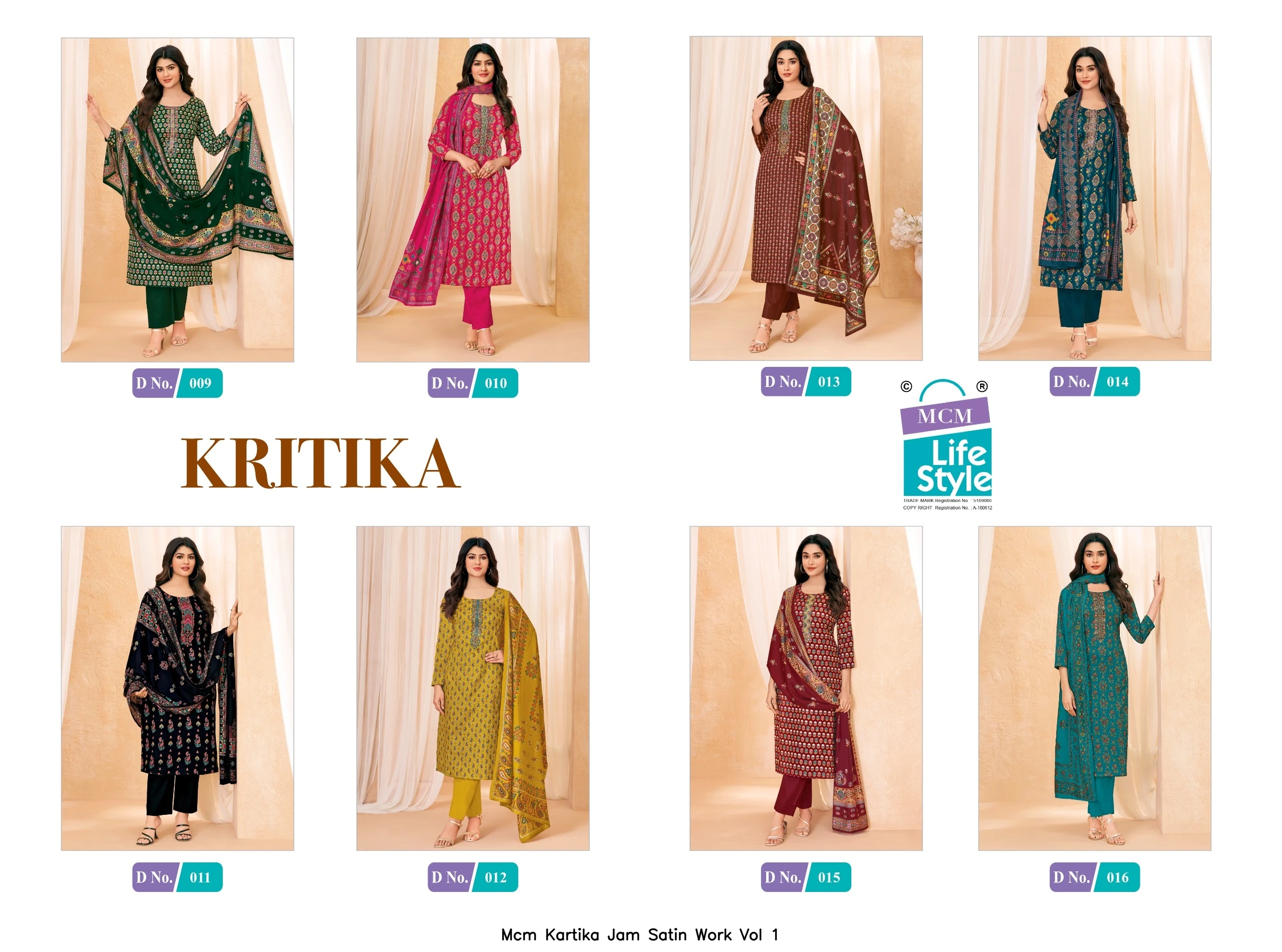 Mcm Kartika Jam Satin Work Vol 1