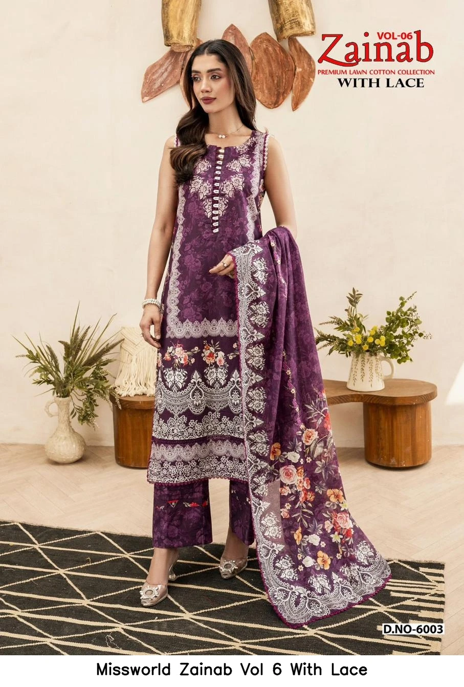 Missworld Zainab Vol 6 With Lace