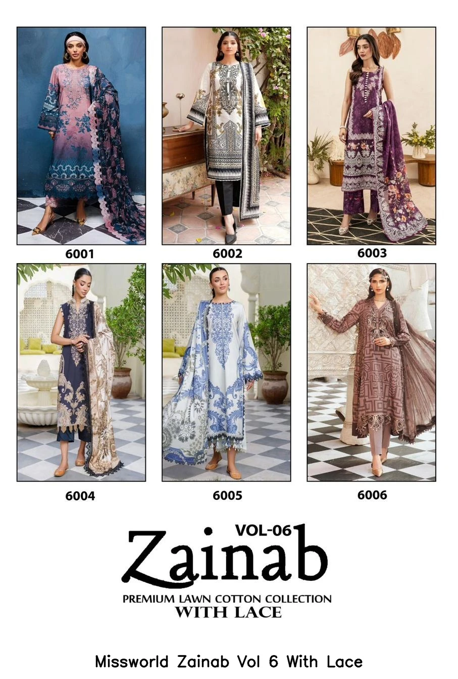 Missworld Zainab Vol 6 With Lace