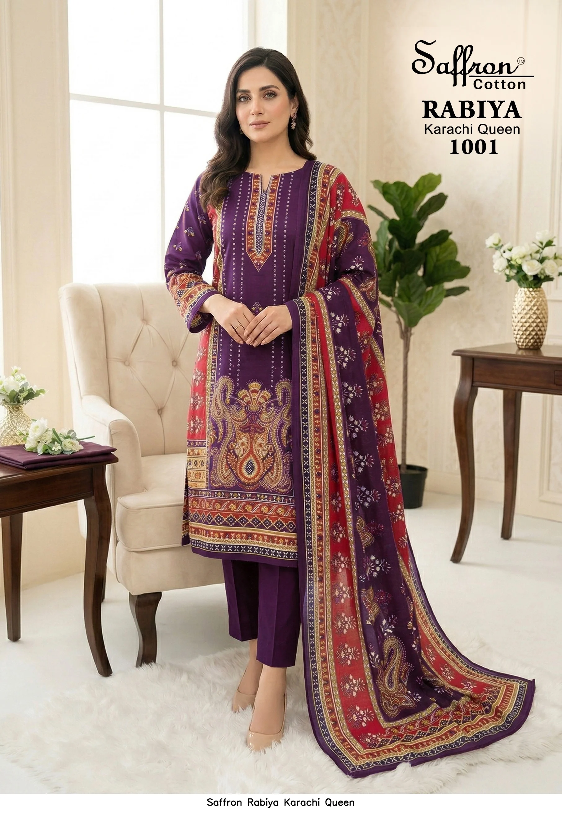 Saffron Rabiya Karachi Queen