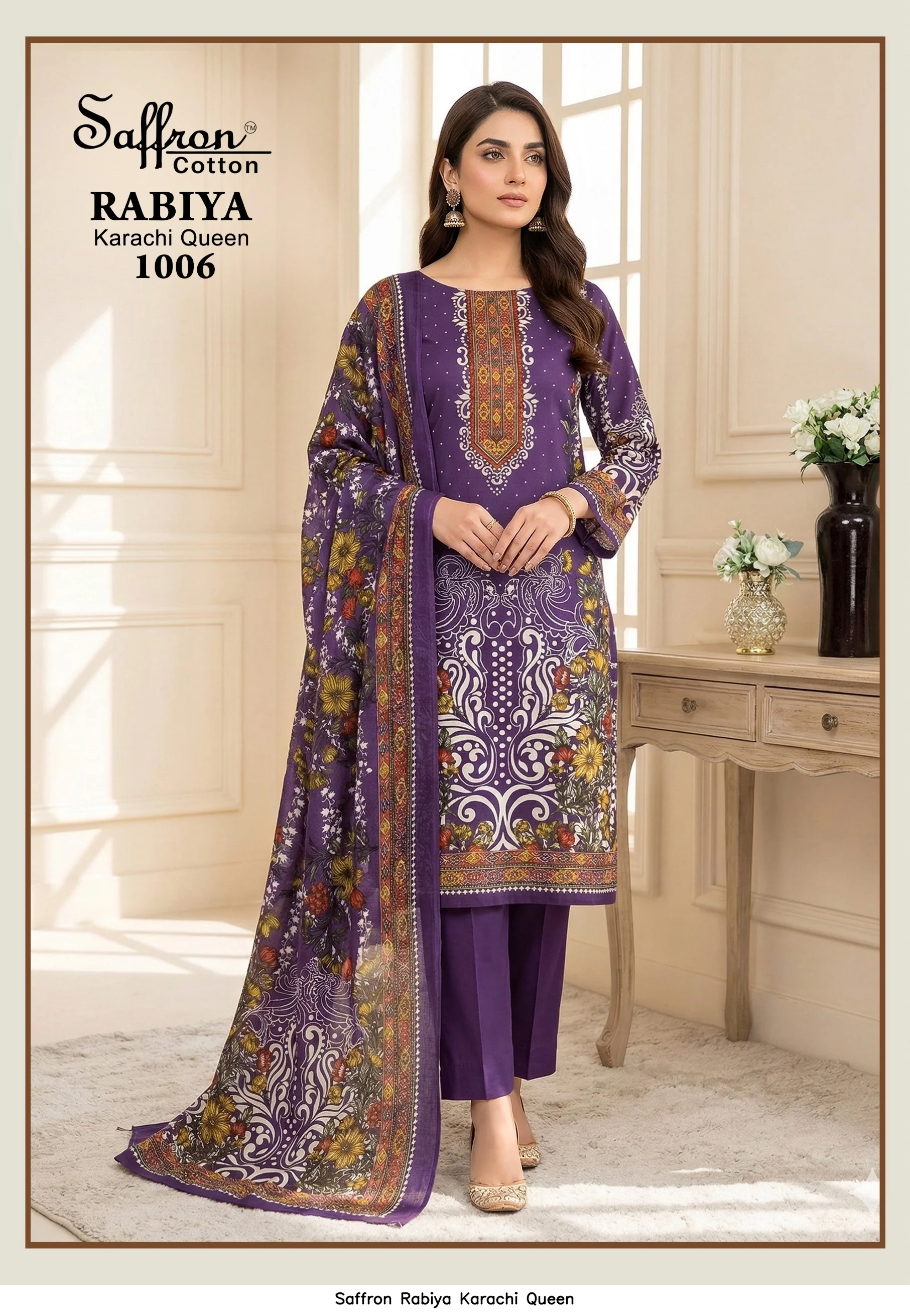 Saffron Rabiya Karachi Queen