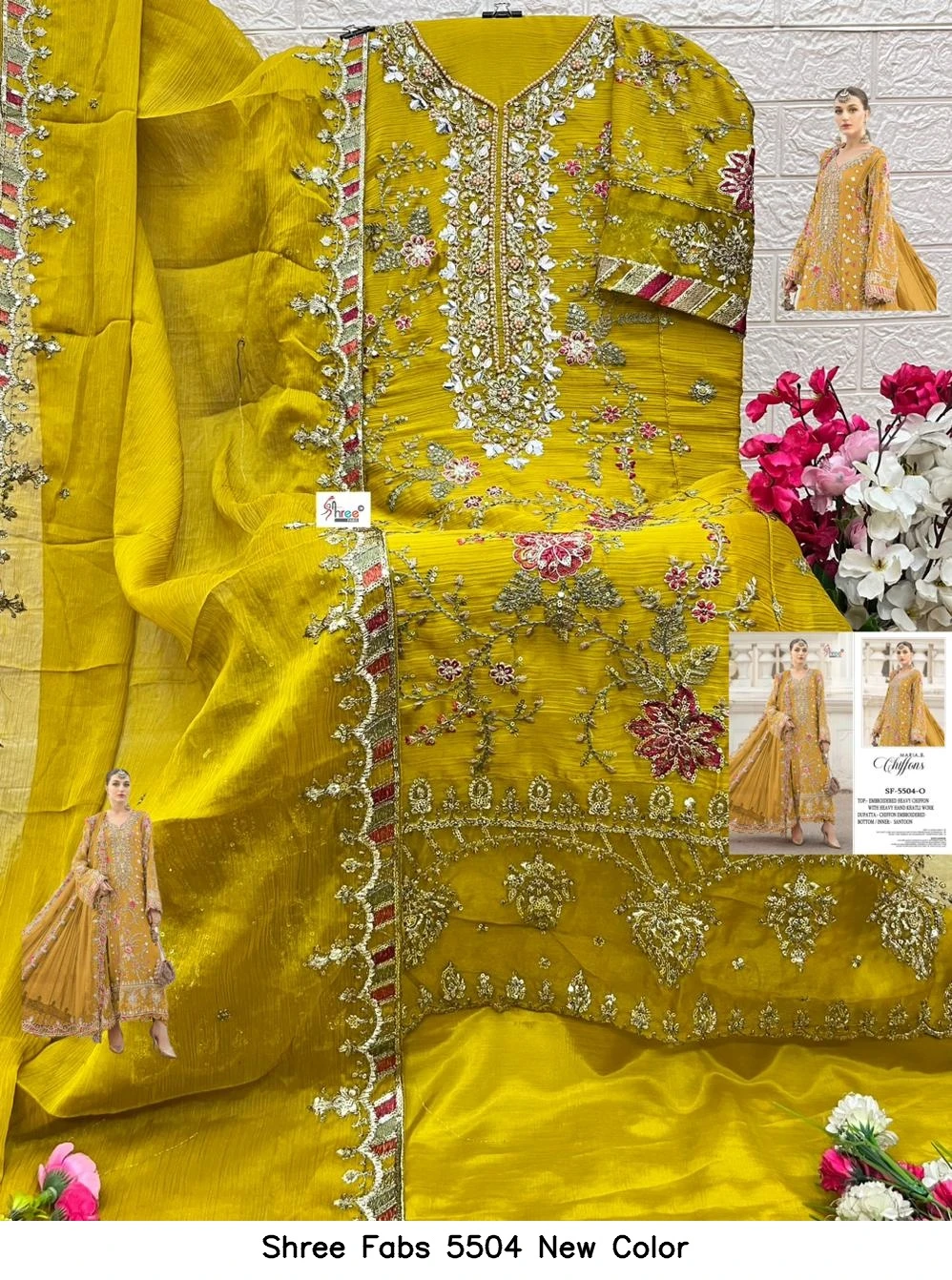Shree Fabs 5504 New Color