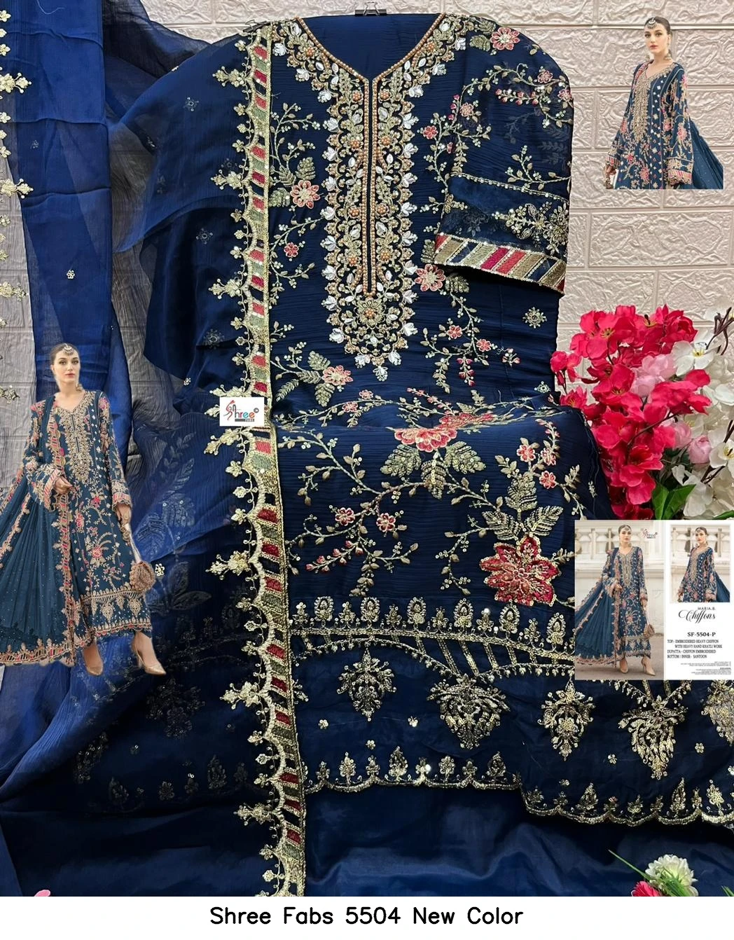 Shree Fabs 5504 New Color
