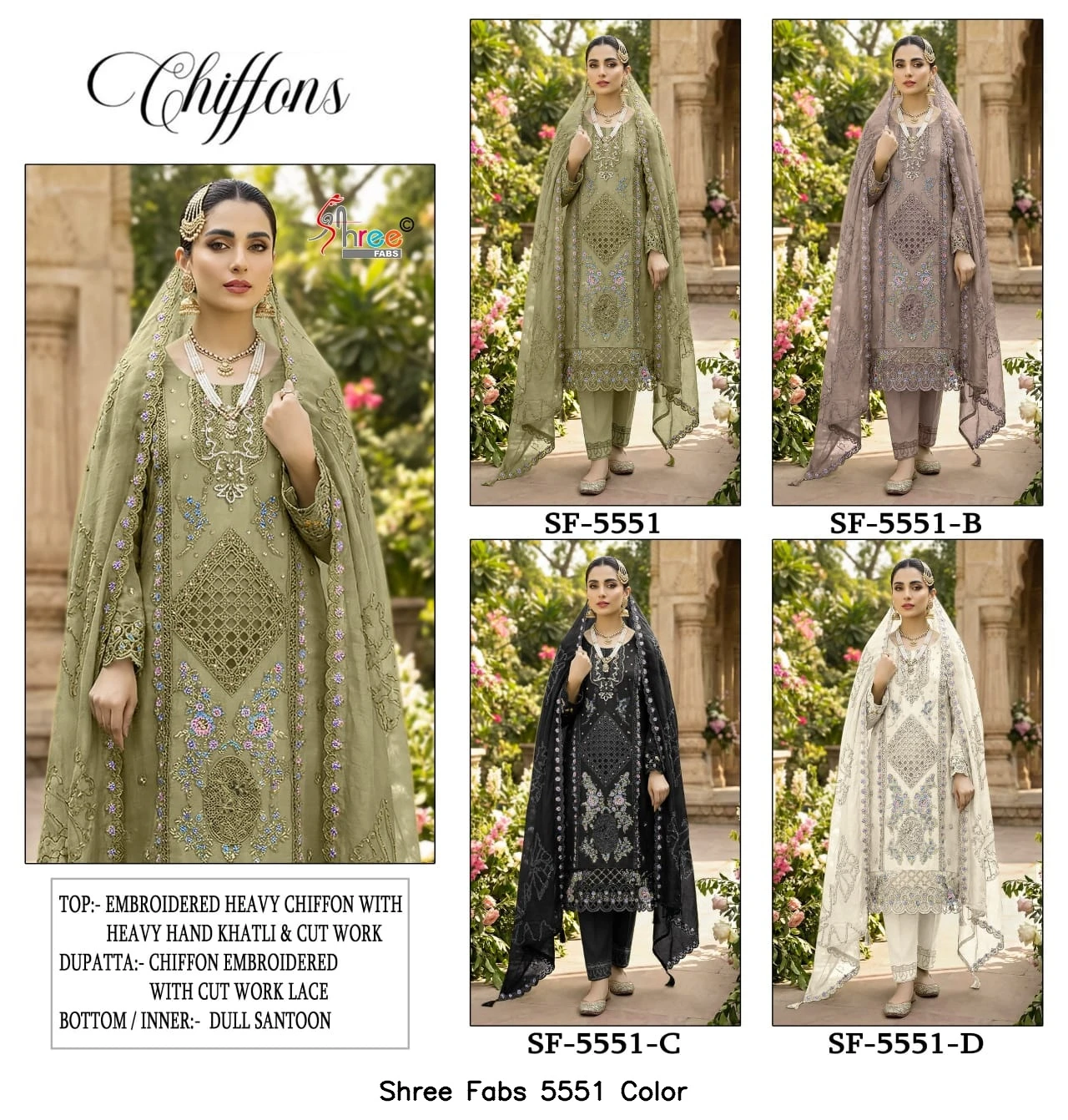 Shree Fabs 5551 Color