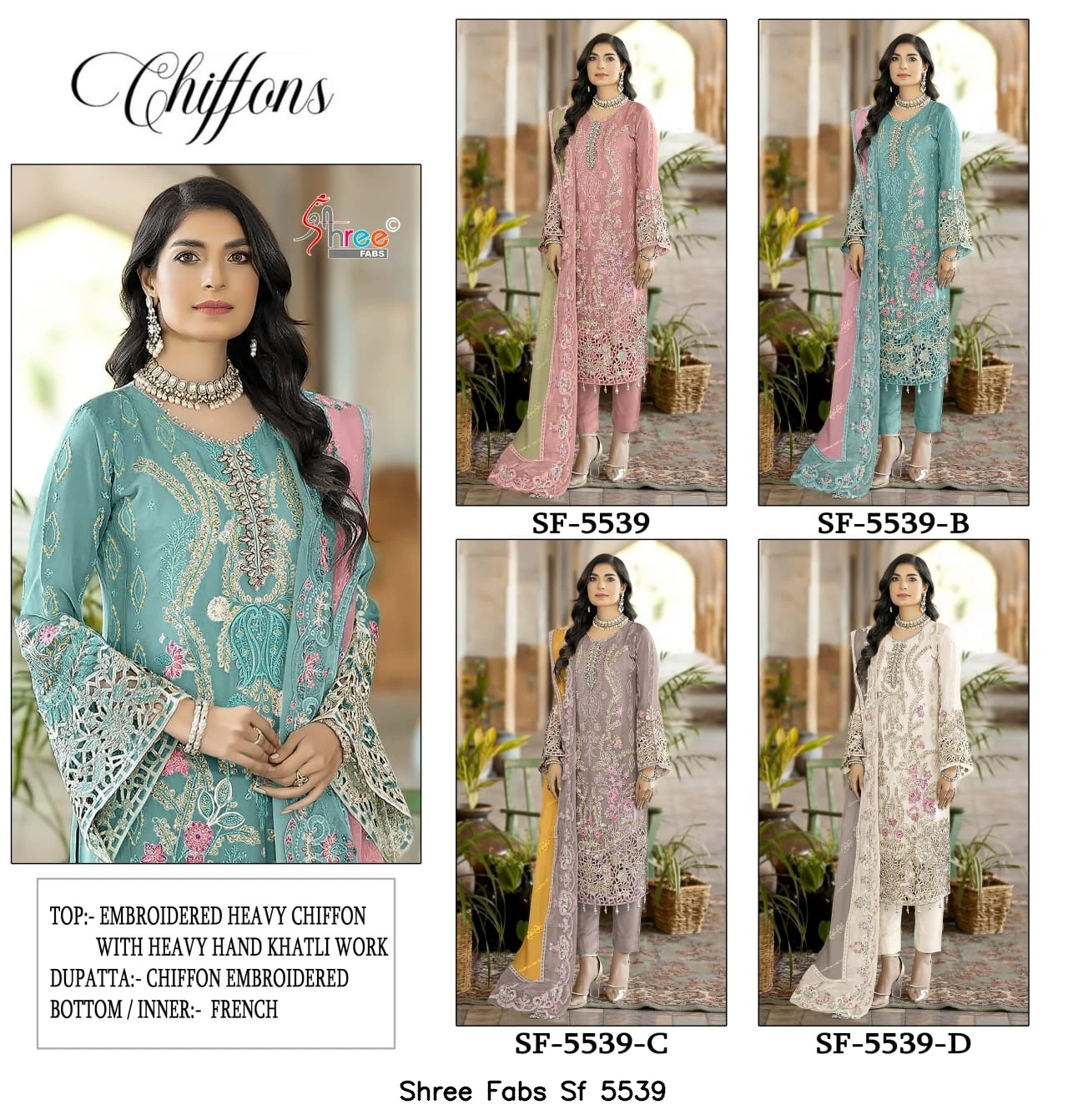 Shree Fabs Sf 5539