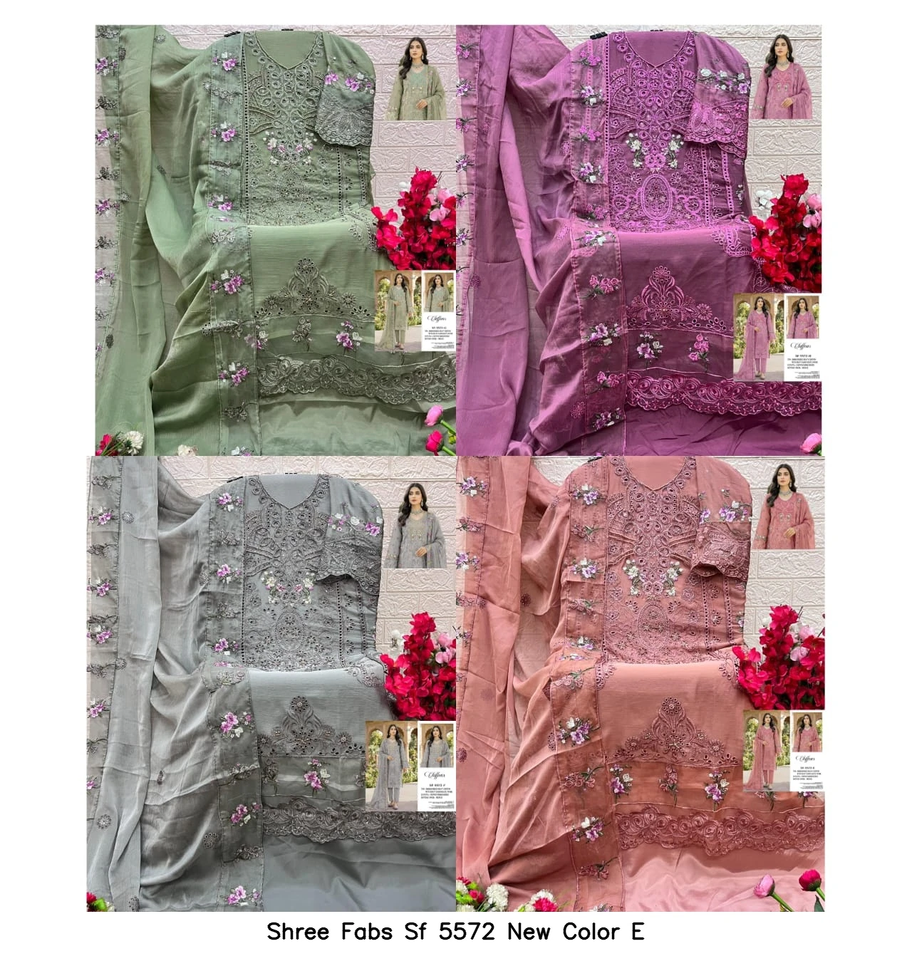 Shree Fabs Sf 5572 New Color E
