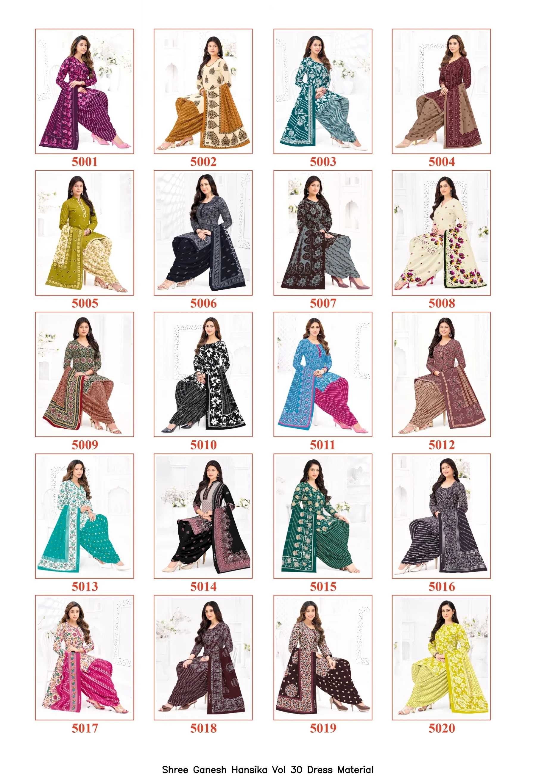 Shree Ganesh Hansika Vol 30 Dress Material