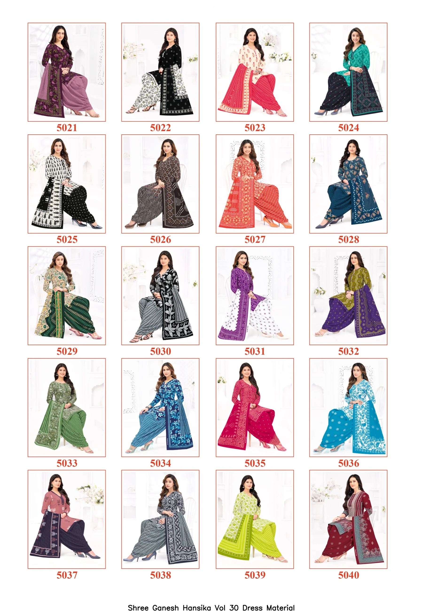 Shree Ganesh Hansika Vol 30 Dress Material