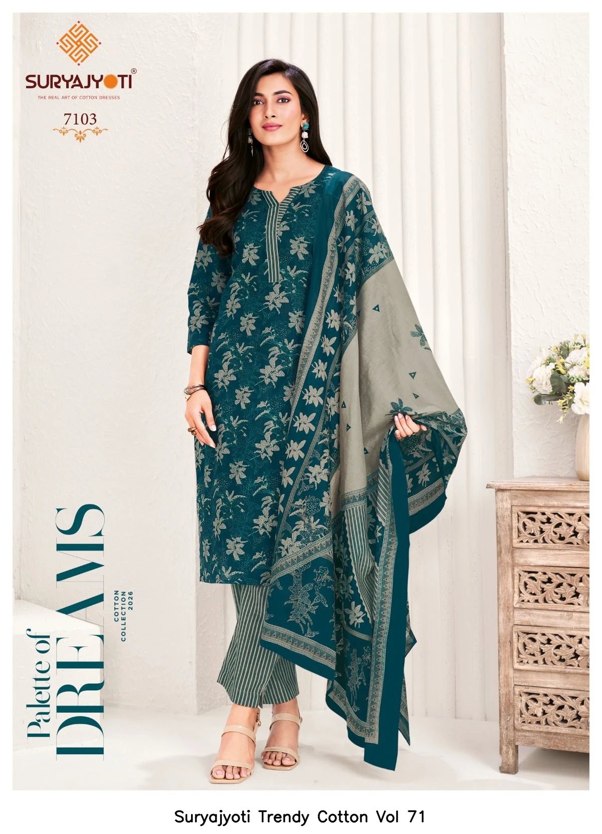 Suryajyoti Trendy Cotton Vol 71