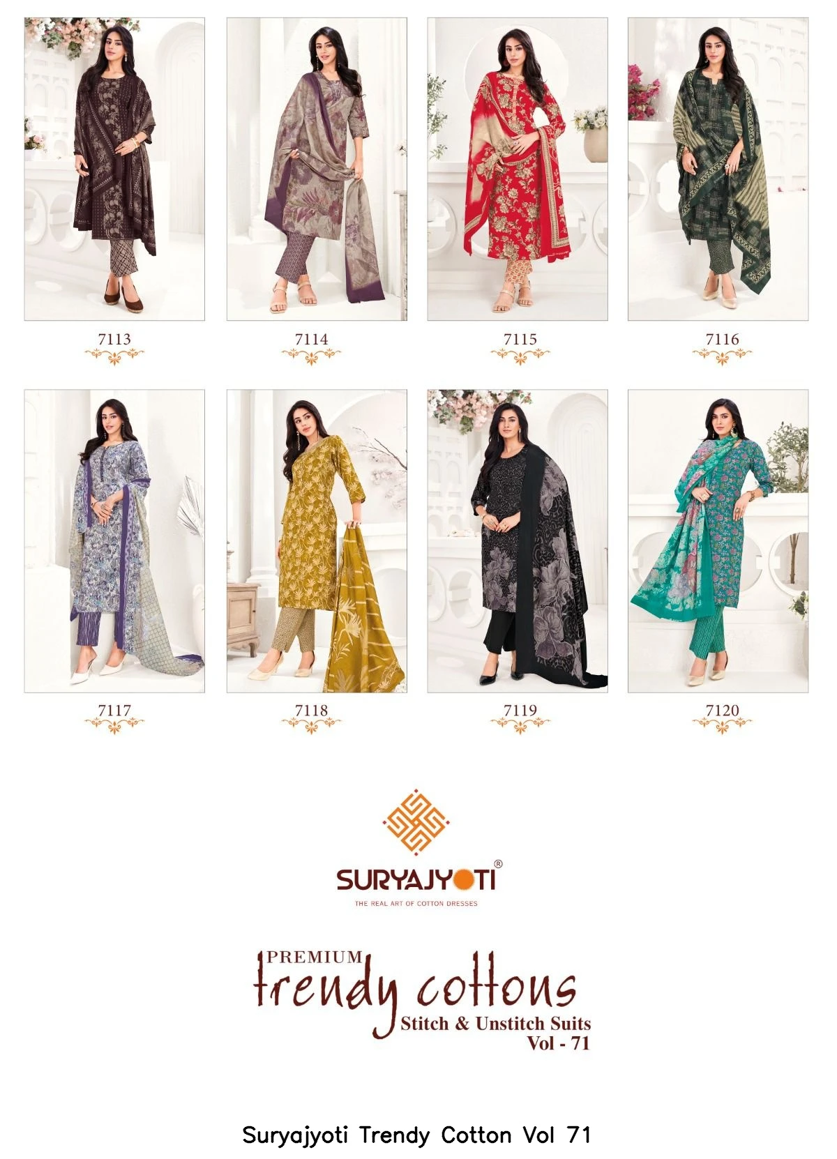 Suryajyoti Trendy Cotton Vol 71