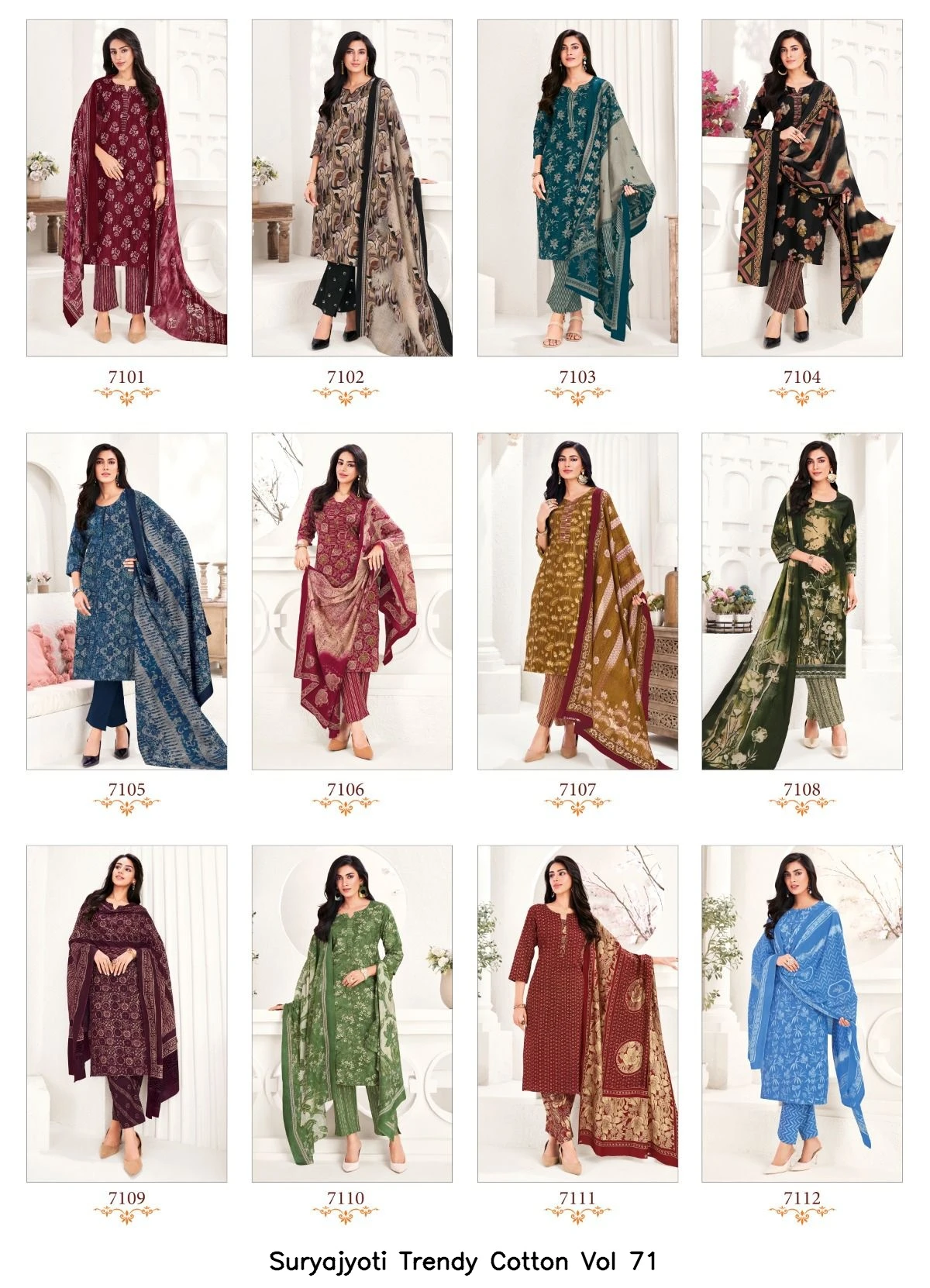 Suryajyoti Trendy Cotton Vol 71