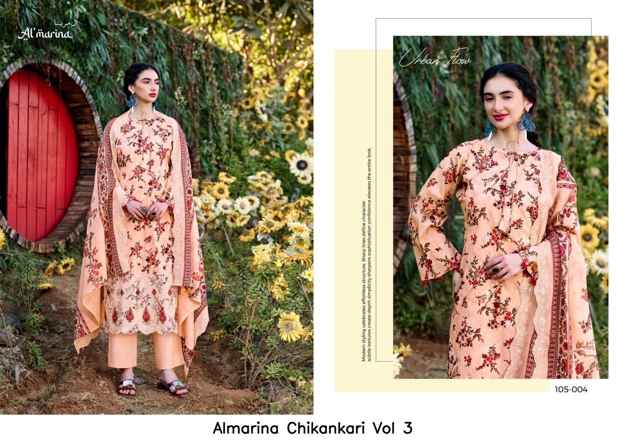 Almarina Chikankari Vol 3