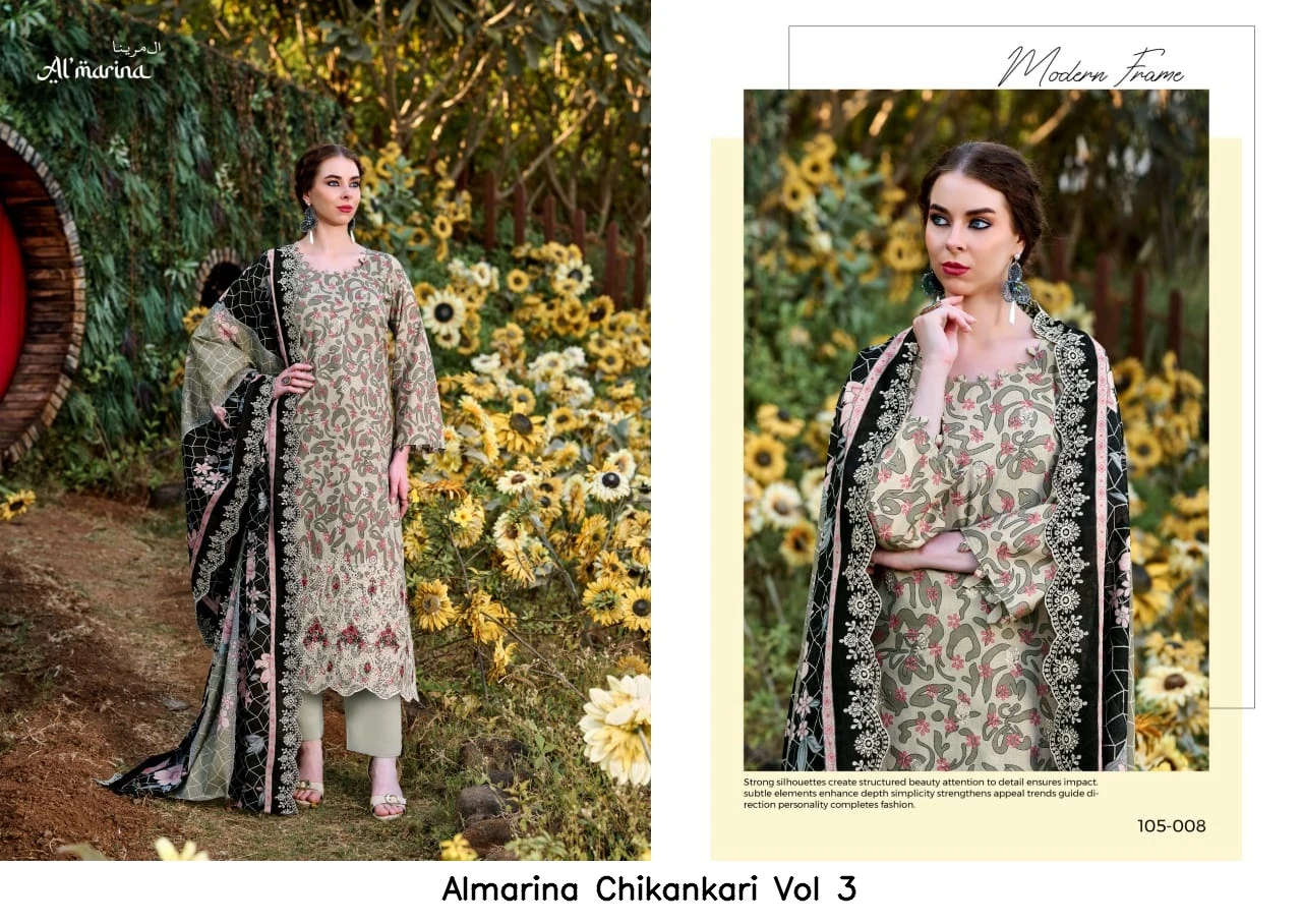 Almarina Chikankari Vol 3