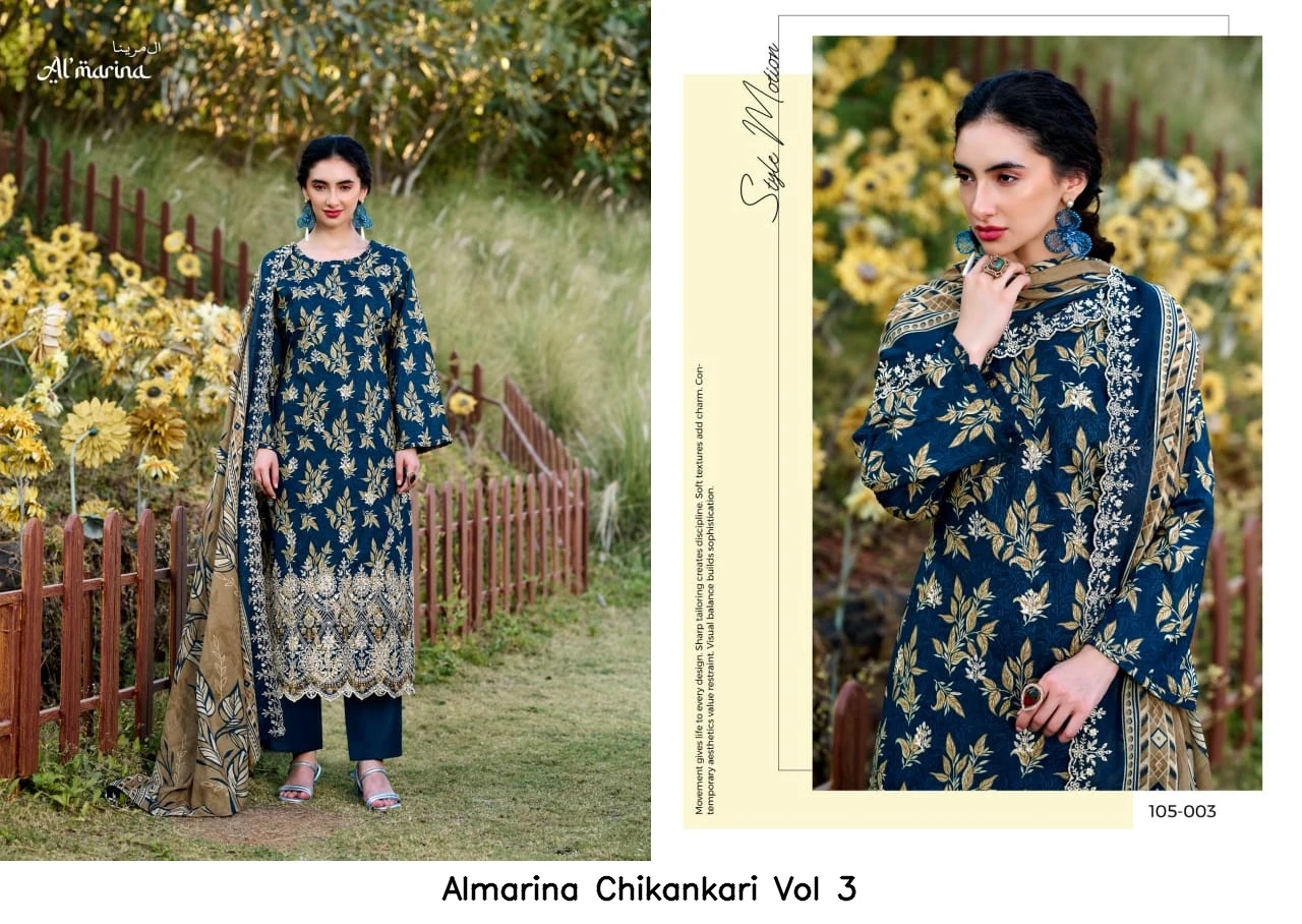 Almarina Chikankari Vol 3