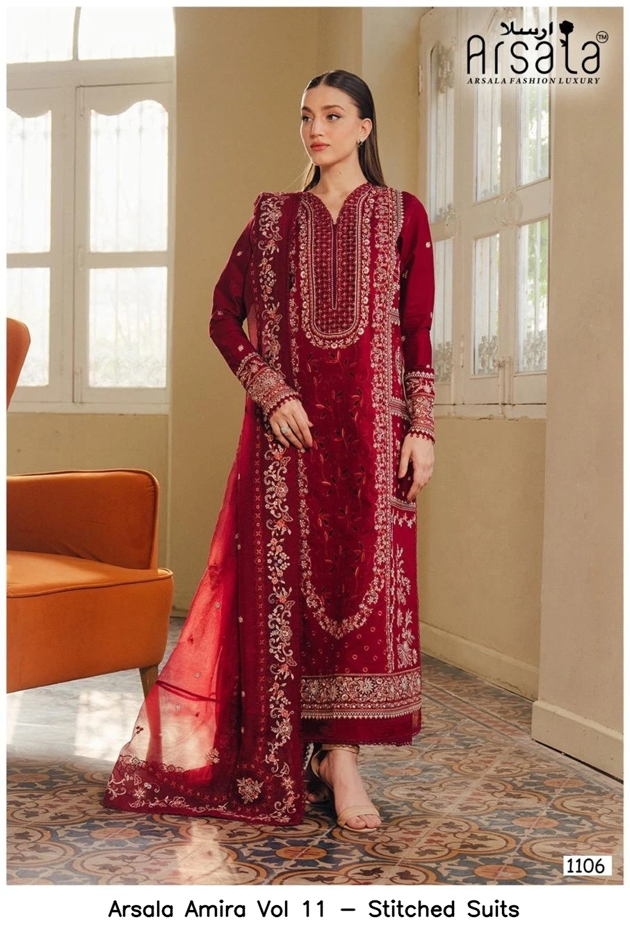 Arsala Amira Vol 11 - Stitched Suits