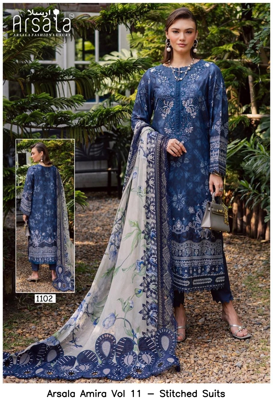 Arsala Amira Vol 11 - Stitched Suits