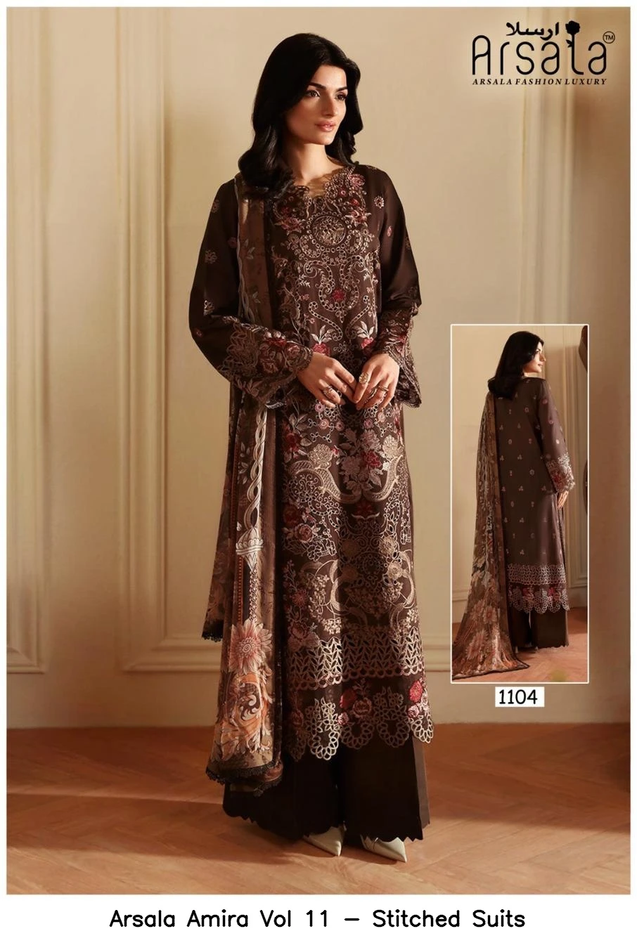 Arsala Amira Vol 11 - Stitched Suits