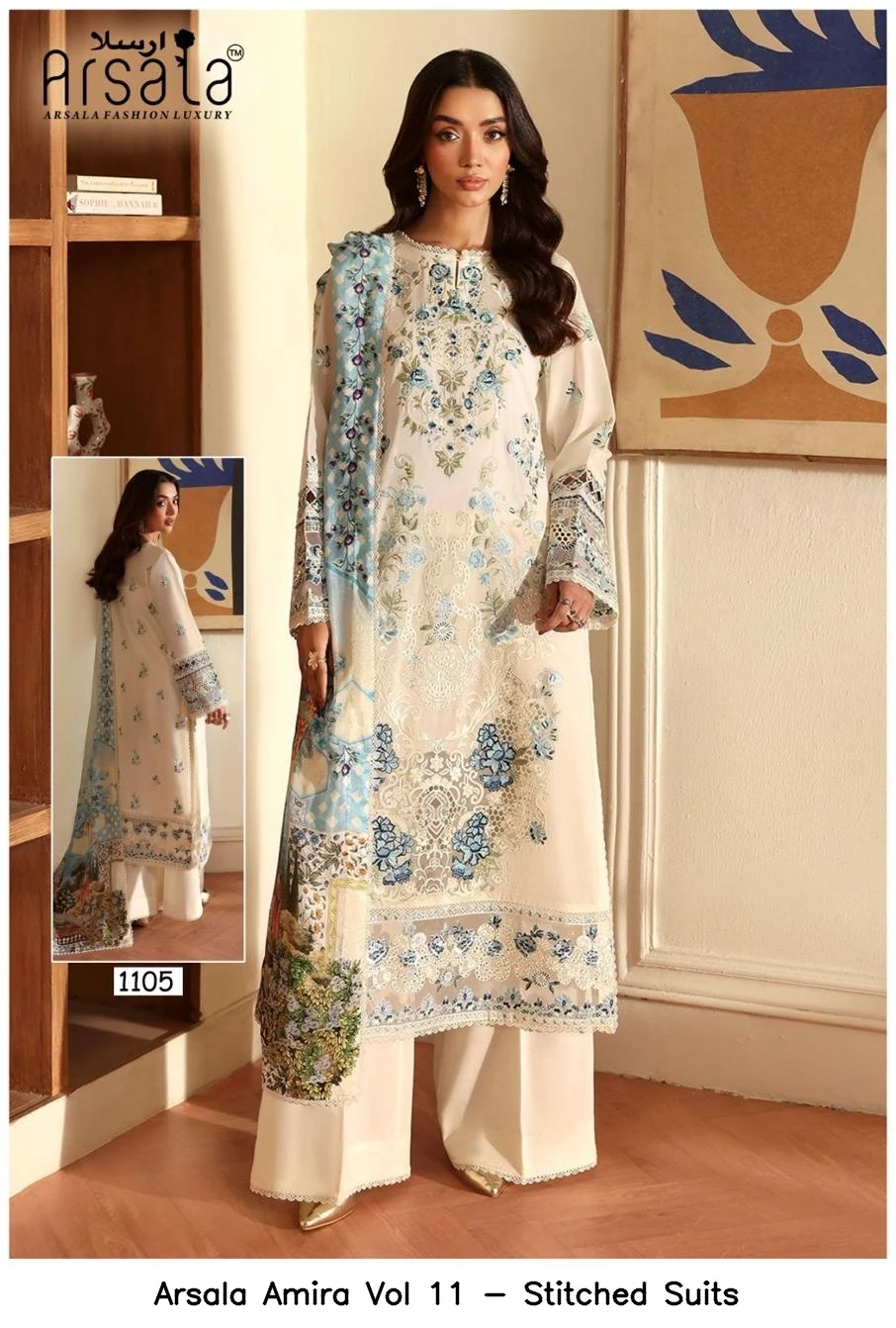 Arsala Amira Vol 11 - Stitched Suits