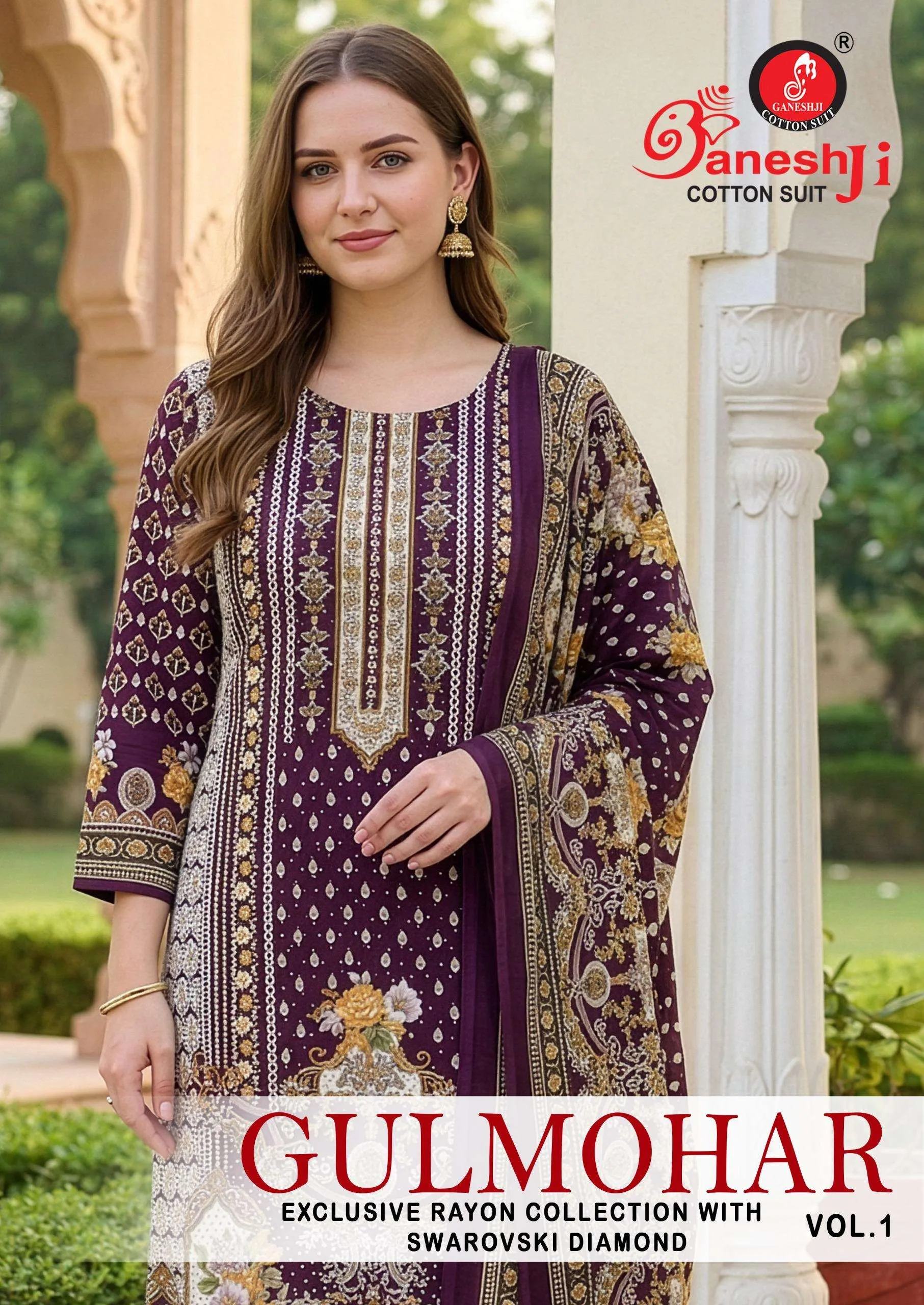 Ganeshji Gulmohar Vol 1 - Stitched Suits