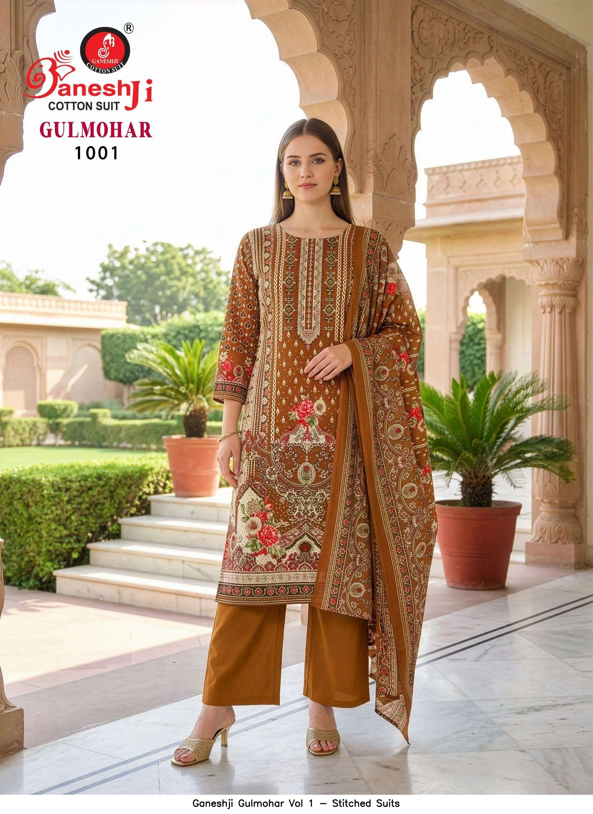 Ganeshji Gulmohar Vol 1 - Stitched Suits
