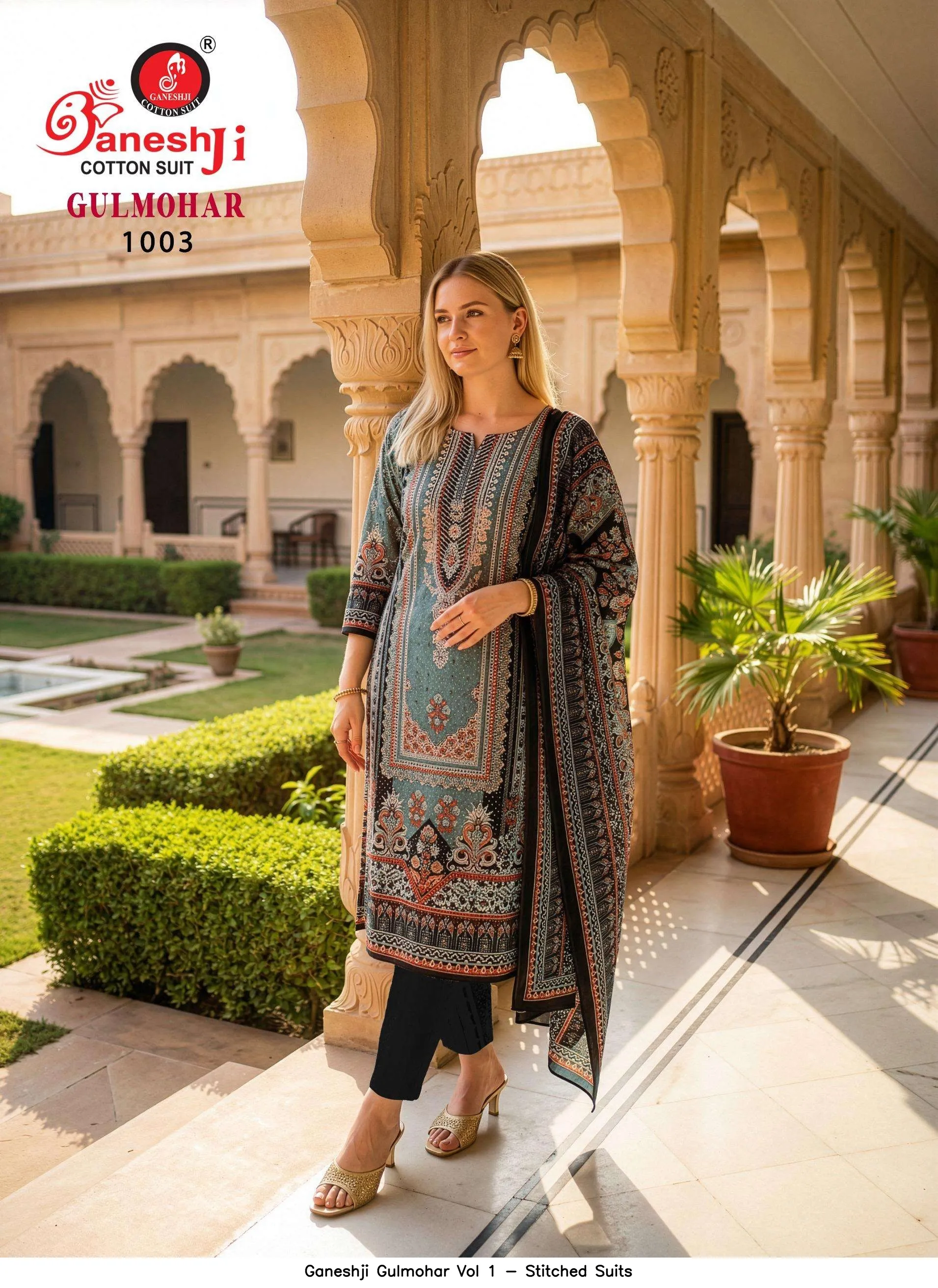 Ganeshji Gulmohar Vol 1 - Stitched Suits