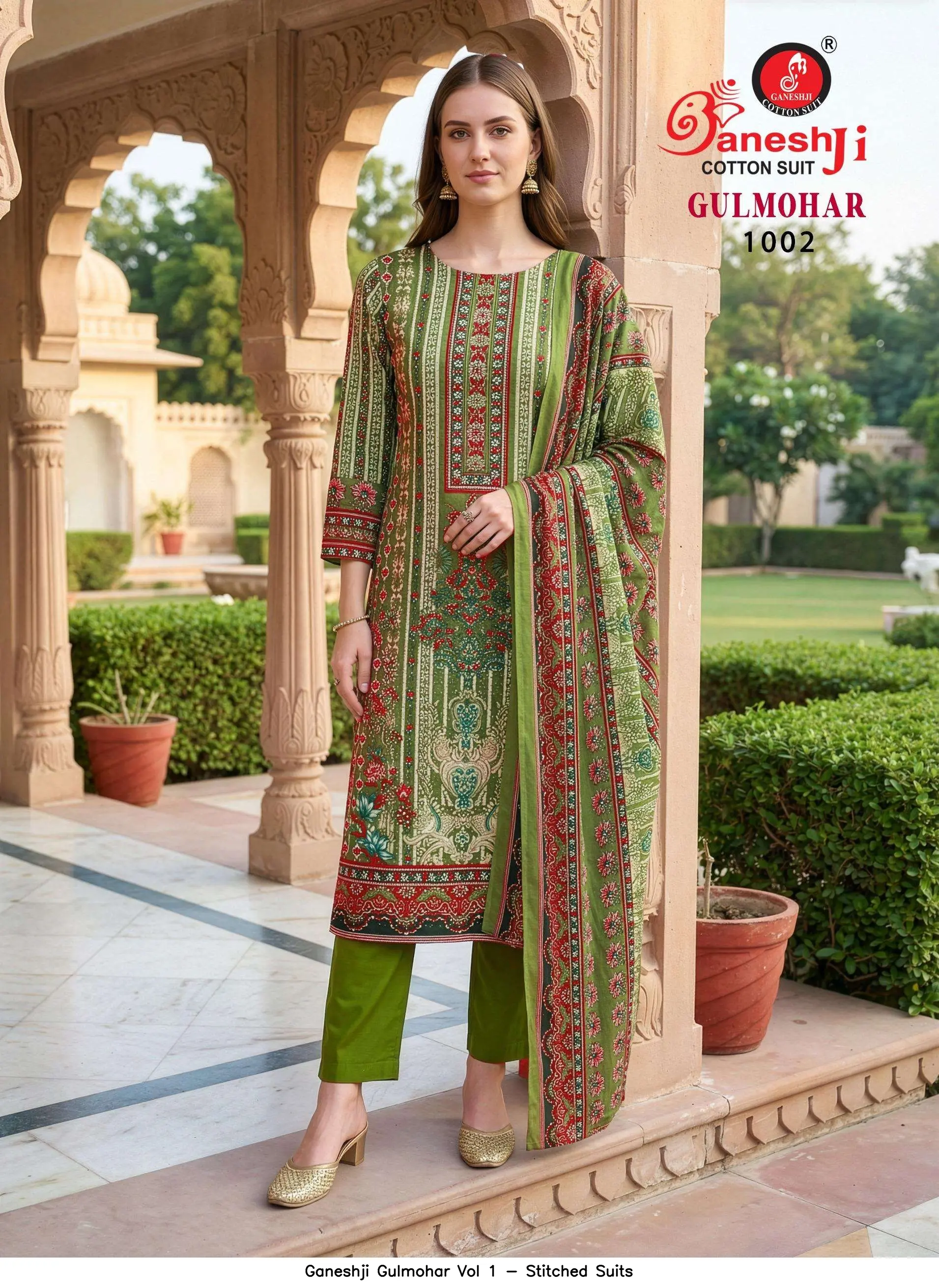 Ganeshji Gulmohar Vol 1 - Stitched Suits