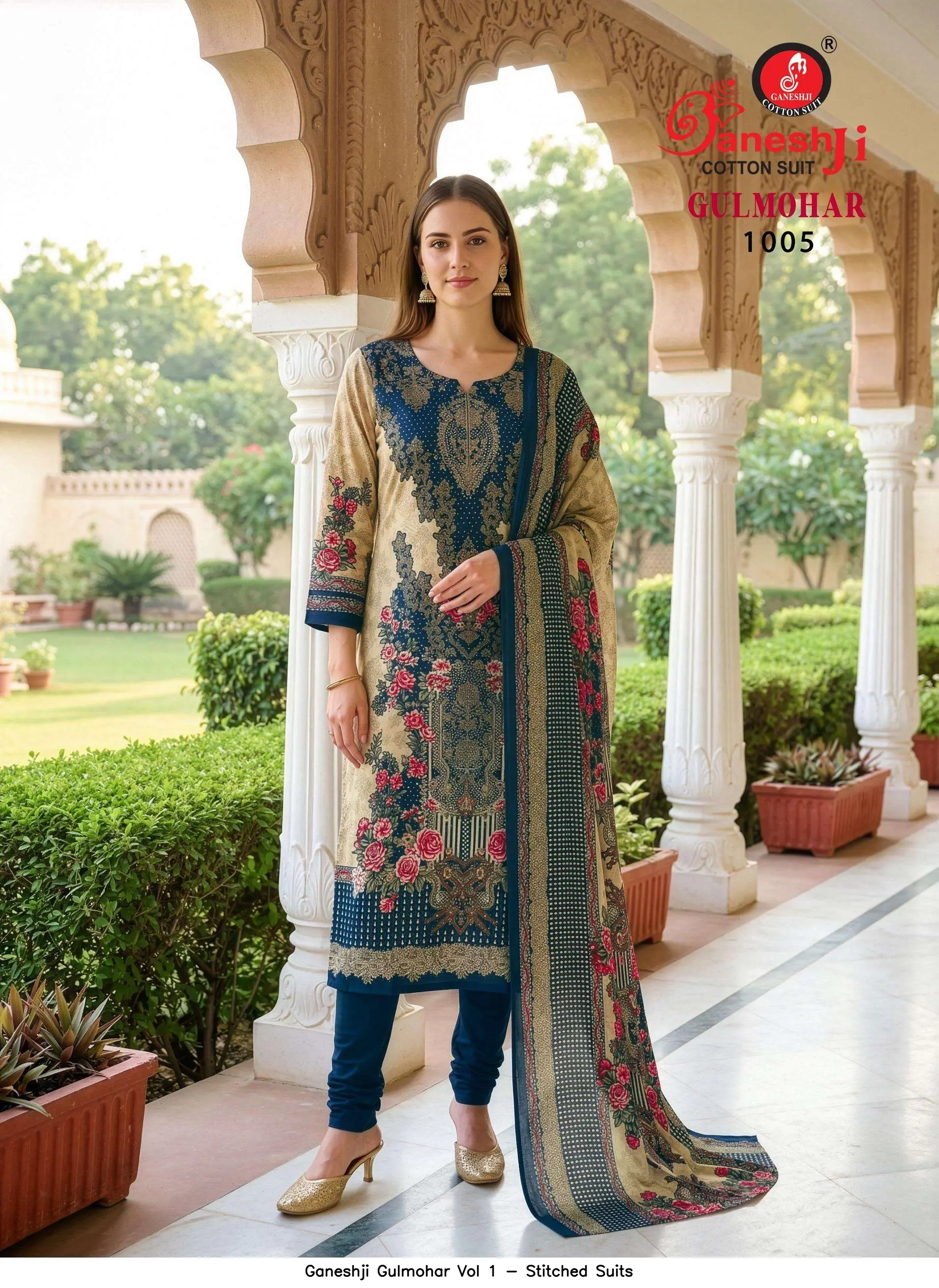 Ganeshji Gulmohar Vol 1 - Stitched Suits