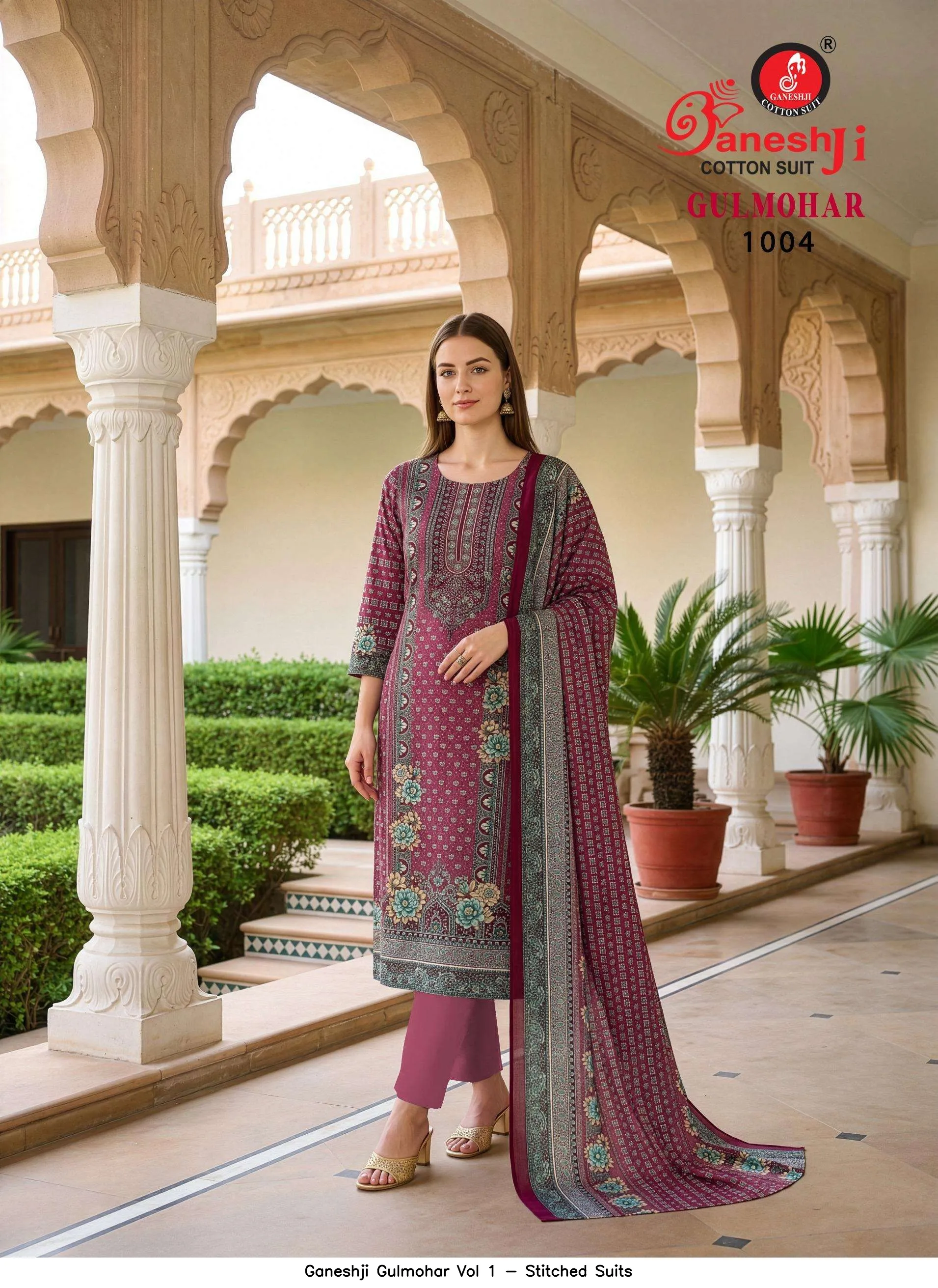 Ganeshji Gulmohar Vol 1 - Stitched Suits