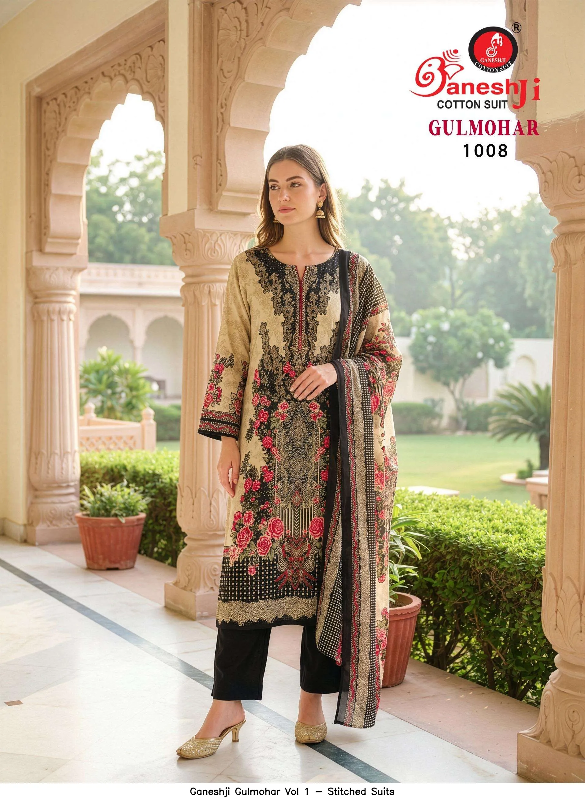 Ganeshji Gulmohar Vol 1 - Stitched Suits