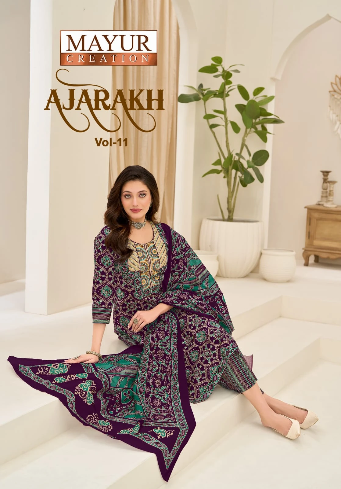 Mayur Ajarakh Vol 11 - Stitched Suits
