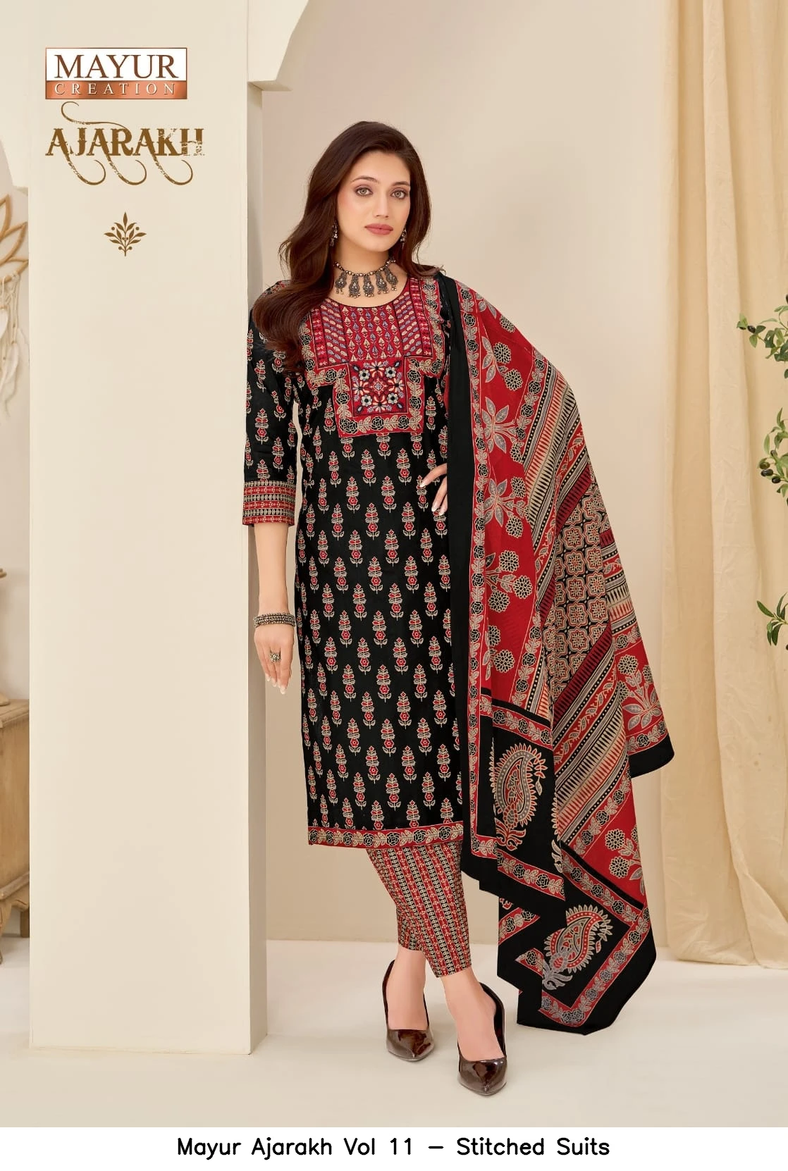 Mayur Ajarakh Vol 11 - Stitched Suits