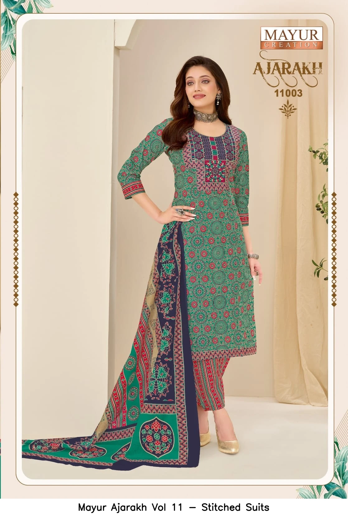Mayur Ajarakh Vol 11 - Stitched Suits