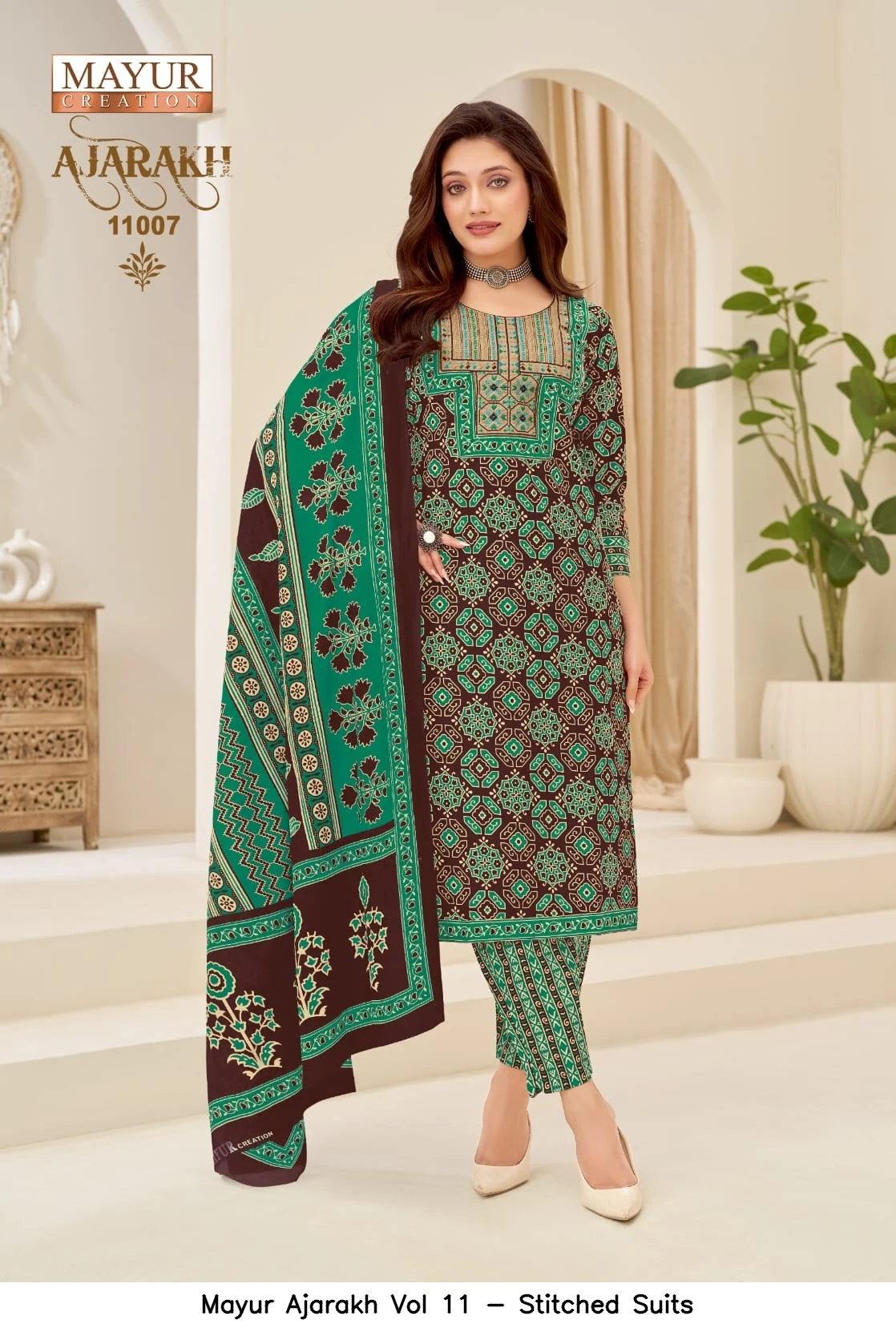 Mayur Ajarakh Vol 11 - Stitched Suits