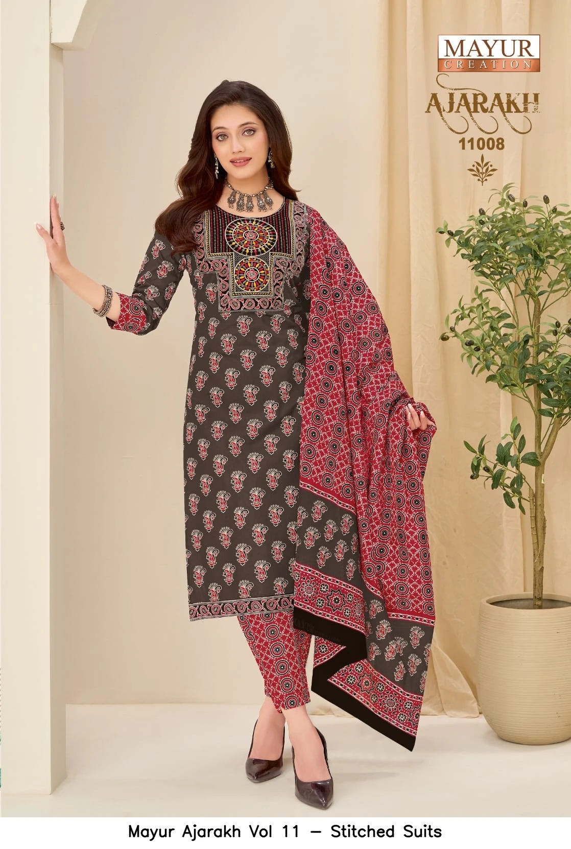 Mayur Ajarakh Vol 11 - Stitched Suits