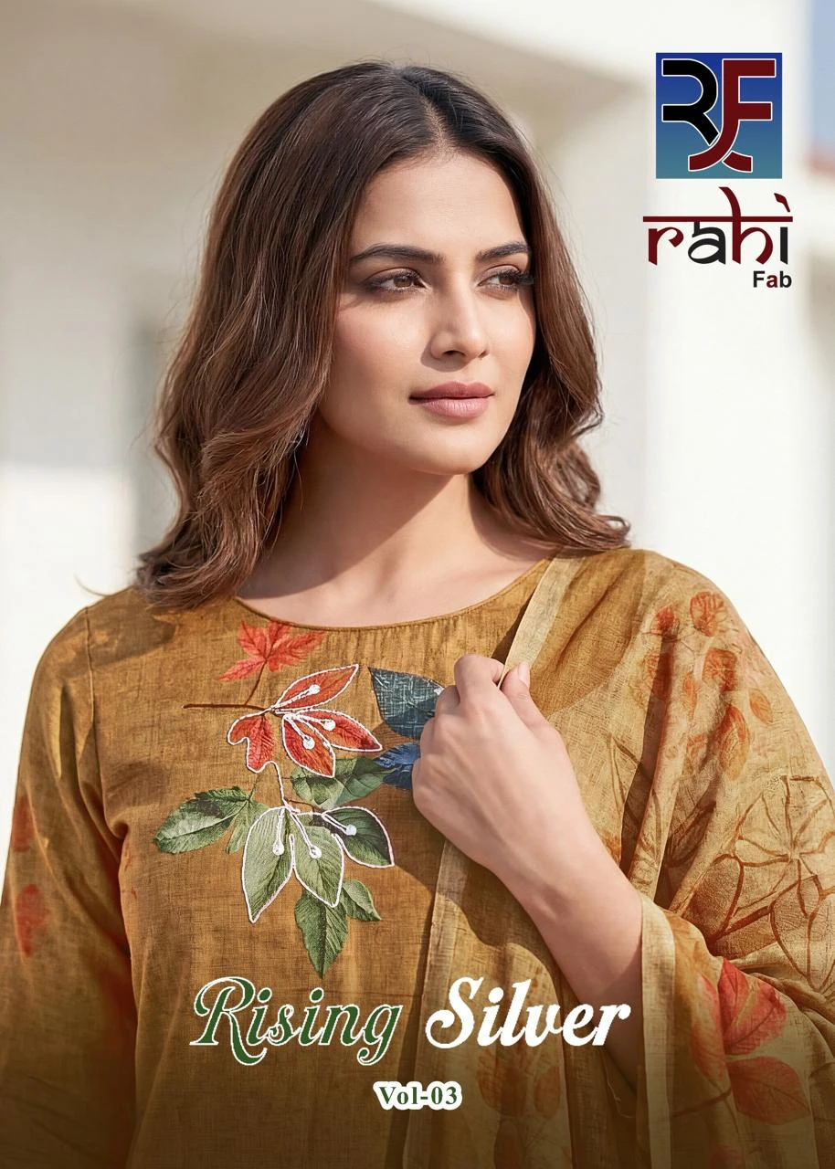 Rahi Rising Silver Vol 3 Stitched Suits