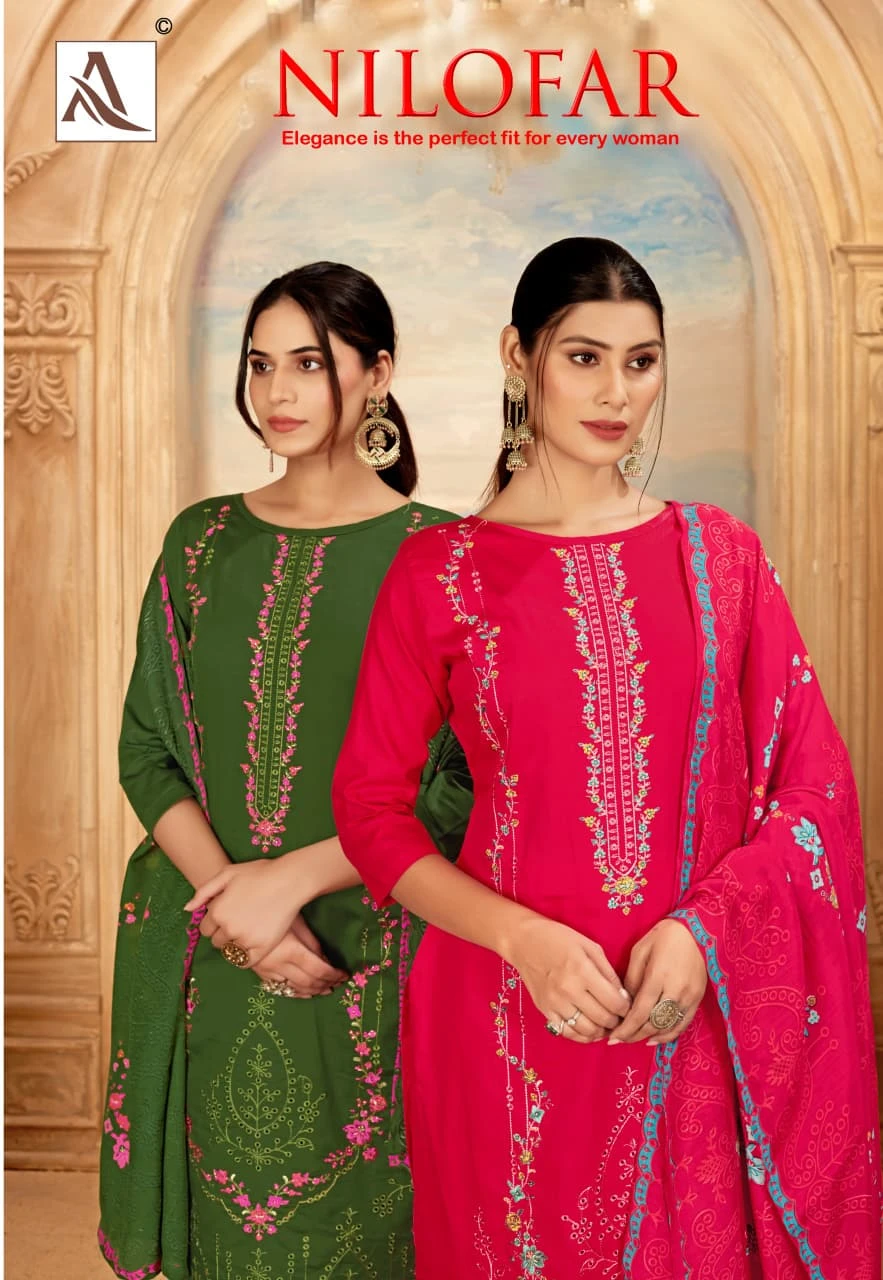 Alok Suit Nilofar