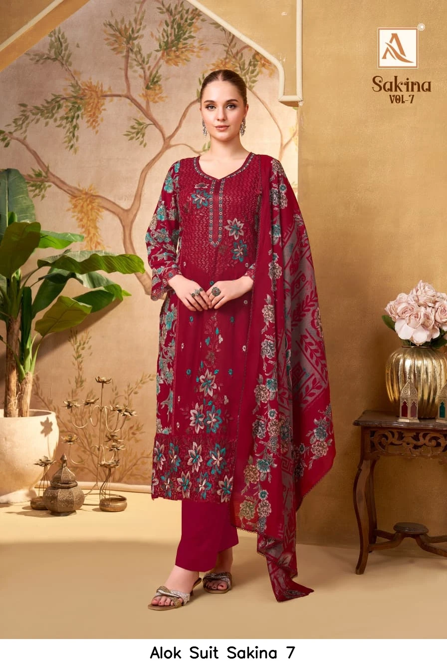 Alok Suit Sakina 7