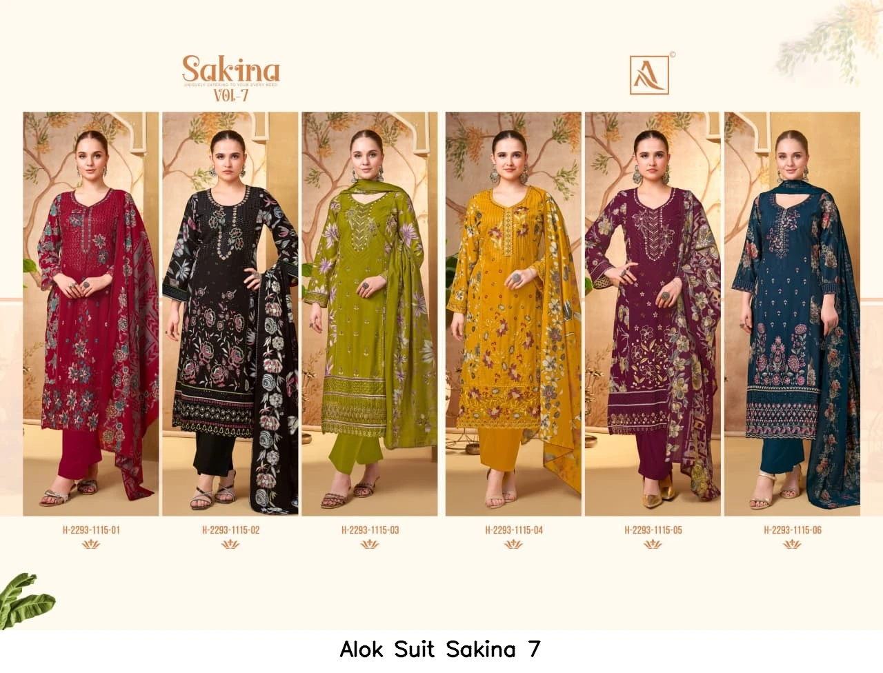 Alok Suit Sakina 7