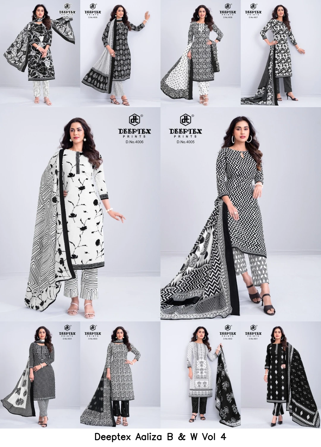 Deeptex Aaliza B & W Vol 4