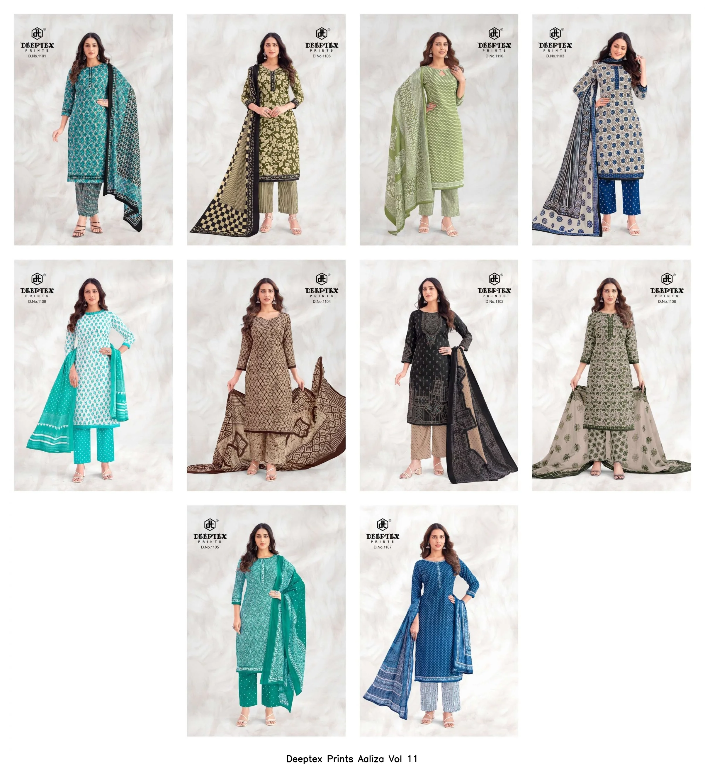 Deeptex Prints Aaliza Vol 11