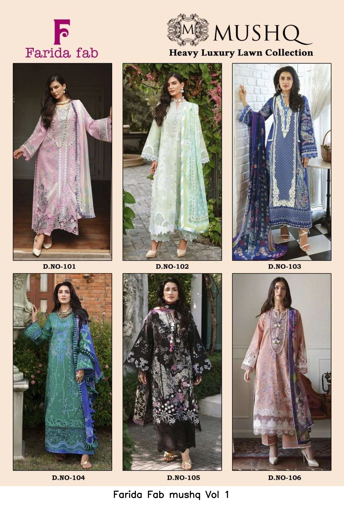 Farida Fab mushq Vol 1