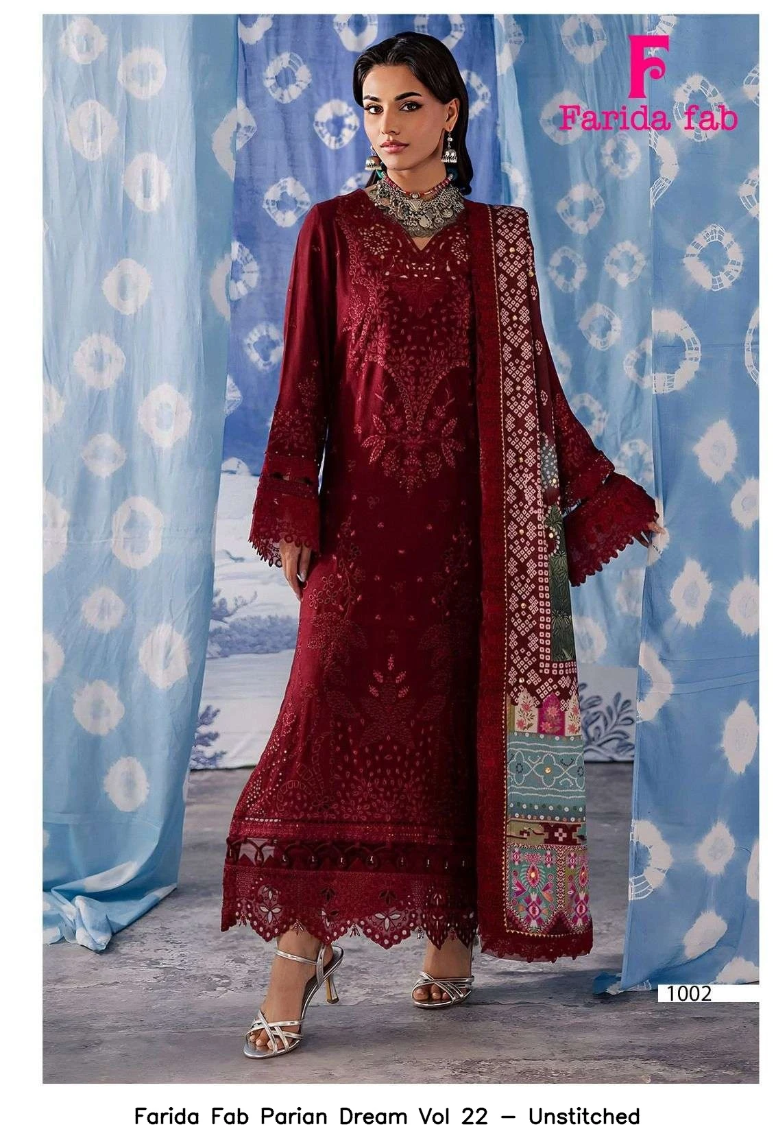 Farida Fab Parian Dream Vol 22 - Unstitched