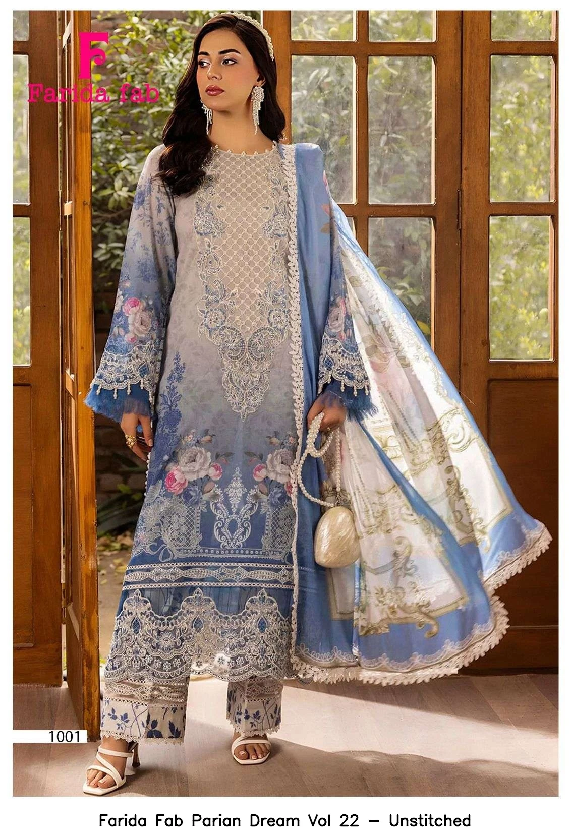 Farida Fab Parian Dream Vol 22 - Unstitched