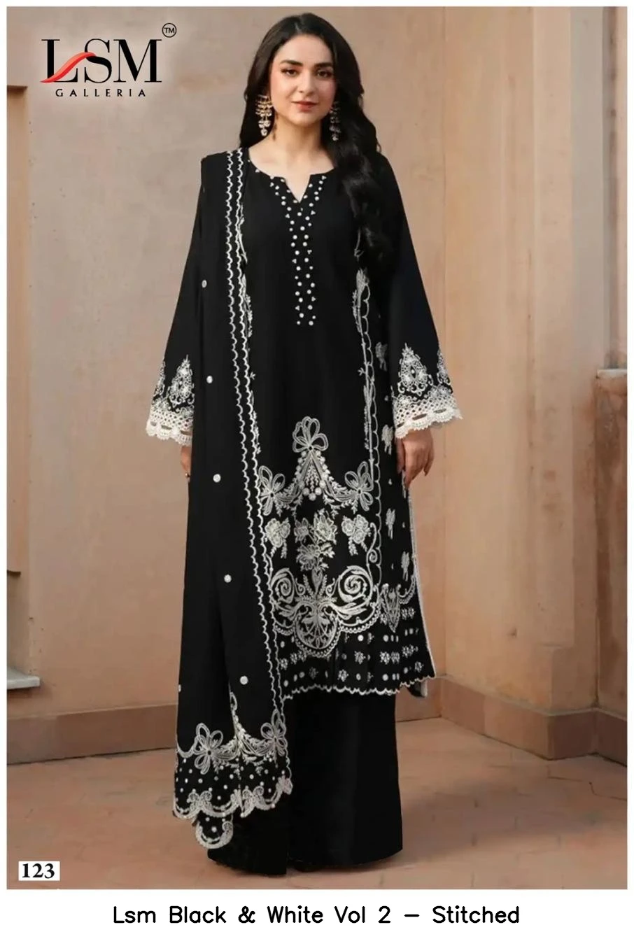 Lsm Black & White Vol 2 - Stitched