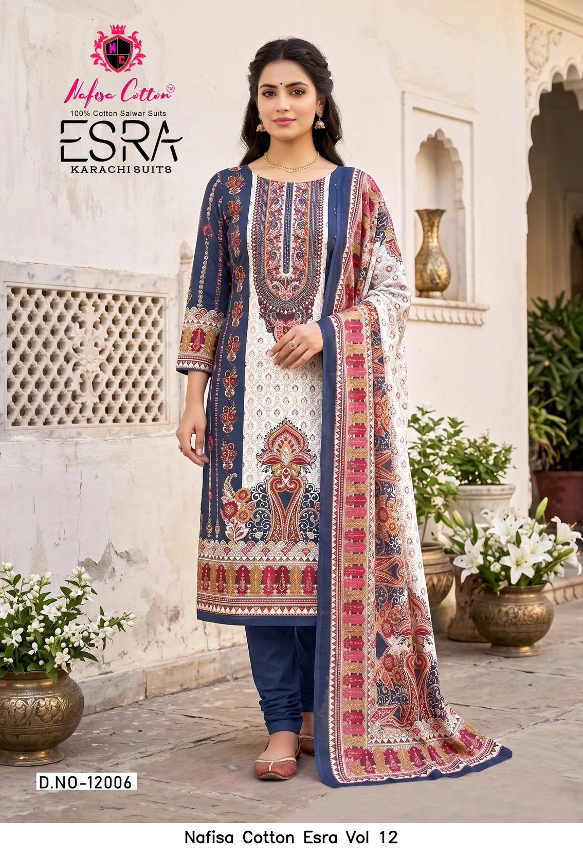 Nafisa Cotton Esra Vol 12