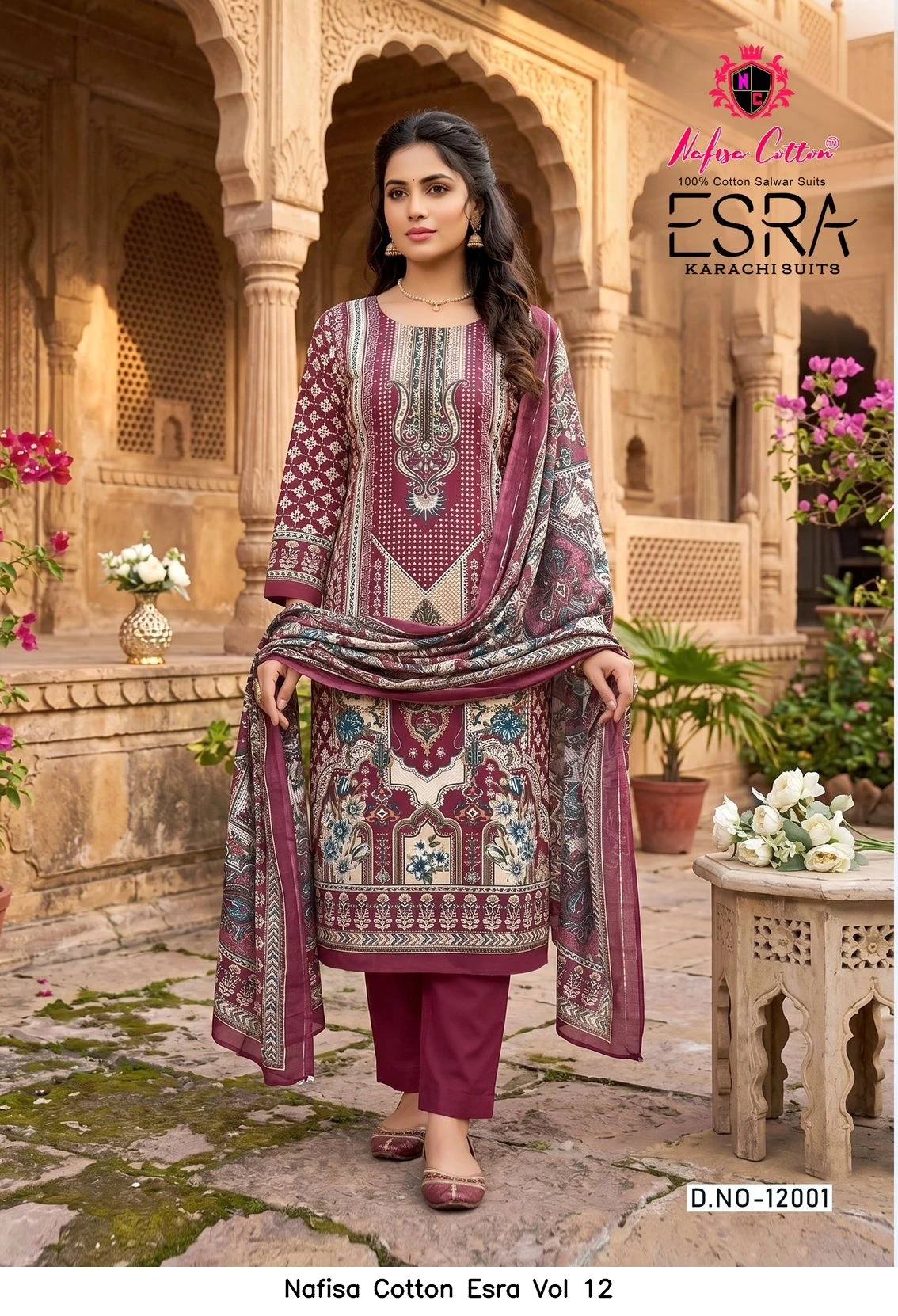 Nafisa Cotton Esra Vol 12