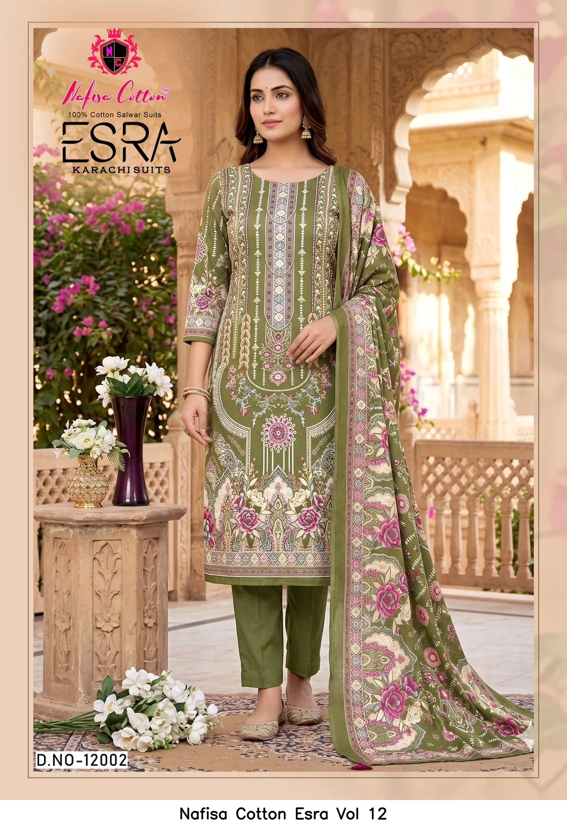 Nafisa Cotton Esra Vol 12